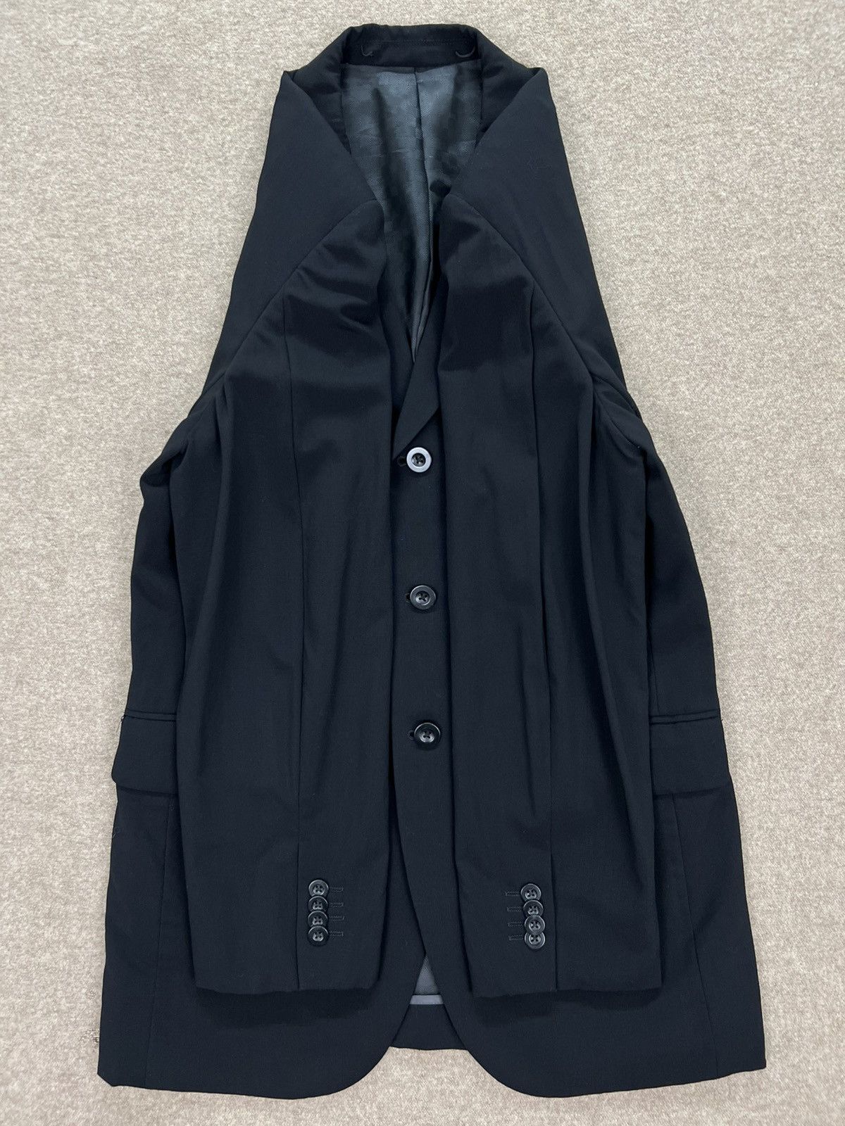 Designer × Japanese Brand × Yoshiyuki Konishi Ficce Collezione by Yoshiyuki Konishi Blazer Size 44S - 5 Thumbnail