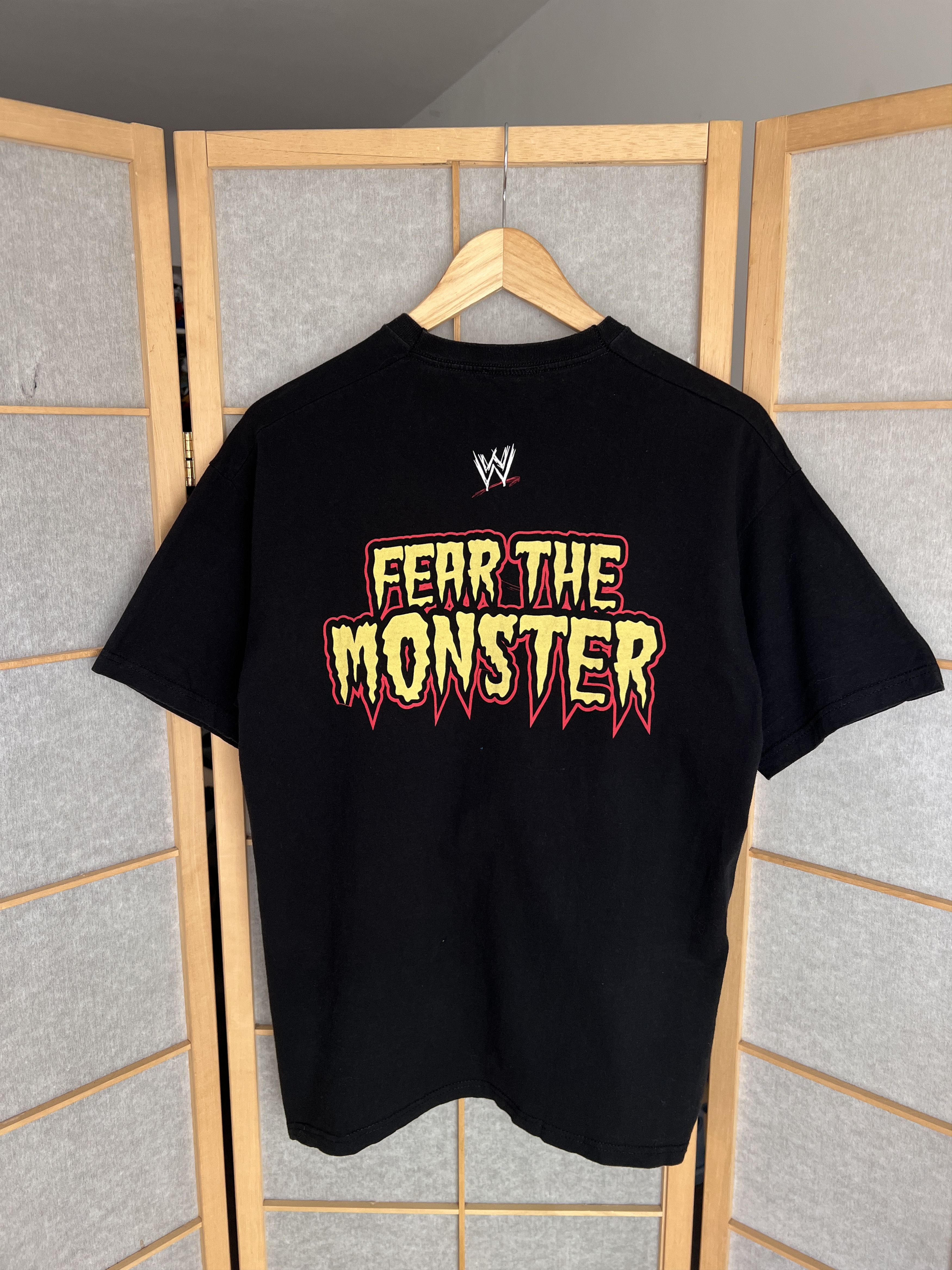 WWE Crazy! WWE Kane Wrestling VTG 2007 big face printed t shirt Size US L / EU 52-54 / 3 - 3 Thumbnail