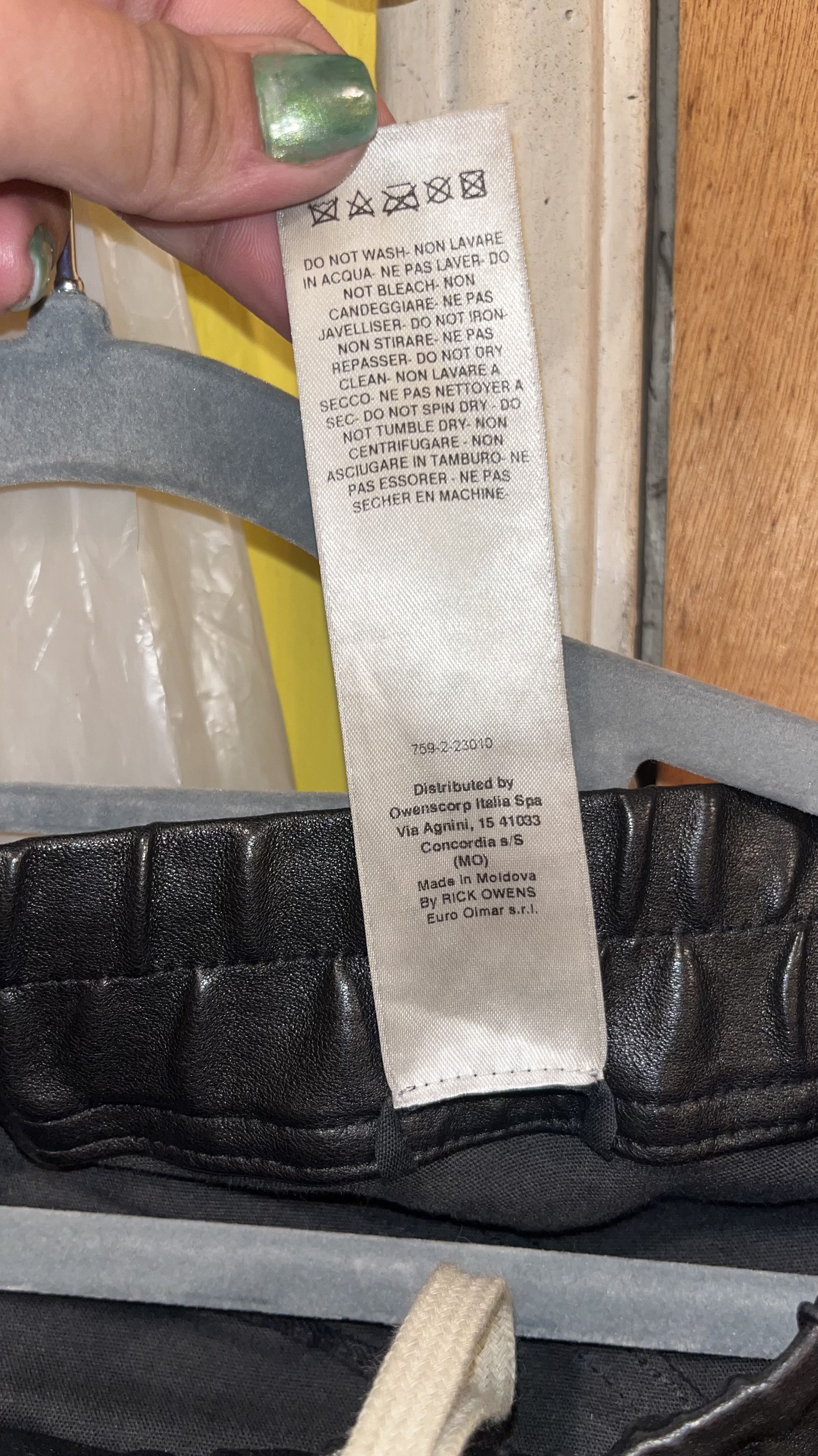 Rick Owens gary leggings Size US 40 / EU 56 - 4 Thumbnail
