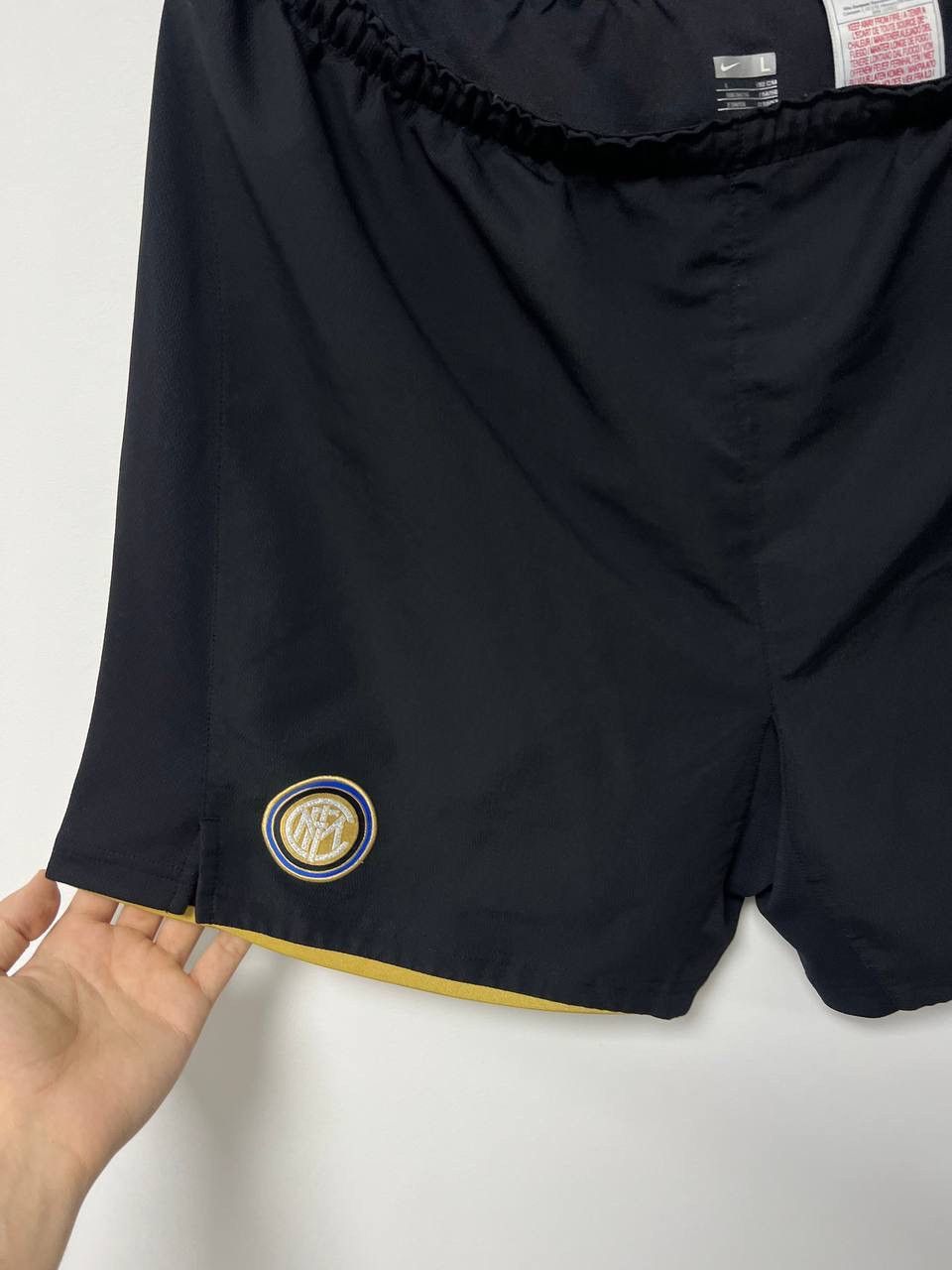 Nike Vintage Inter 2008/2009 Shorts Nike Football Soccer Italy L Size US 36 / EU 52 - 5 Thumbnail