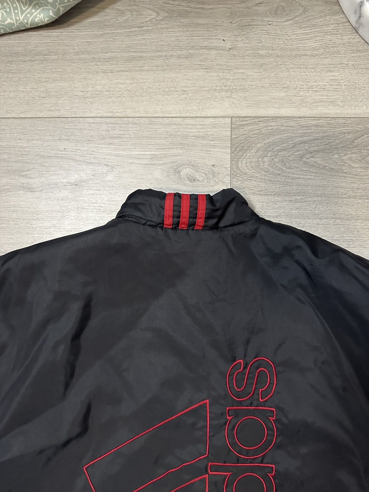 Adidas 90s Tag Adidas Black & Red Cozy Puffer Jacket Streetwear Size US XL / EU 56 / 4 - 6 Thumbnail