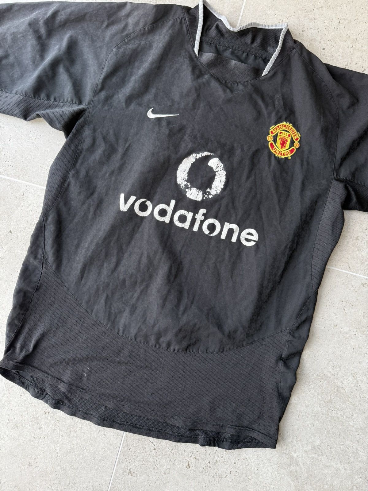 Nike Nike x Manchester United Vintage Black Soccer Jersey 04/05 Size US M / EU 48-50 / 2 - 3 Thumbnail