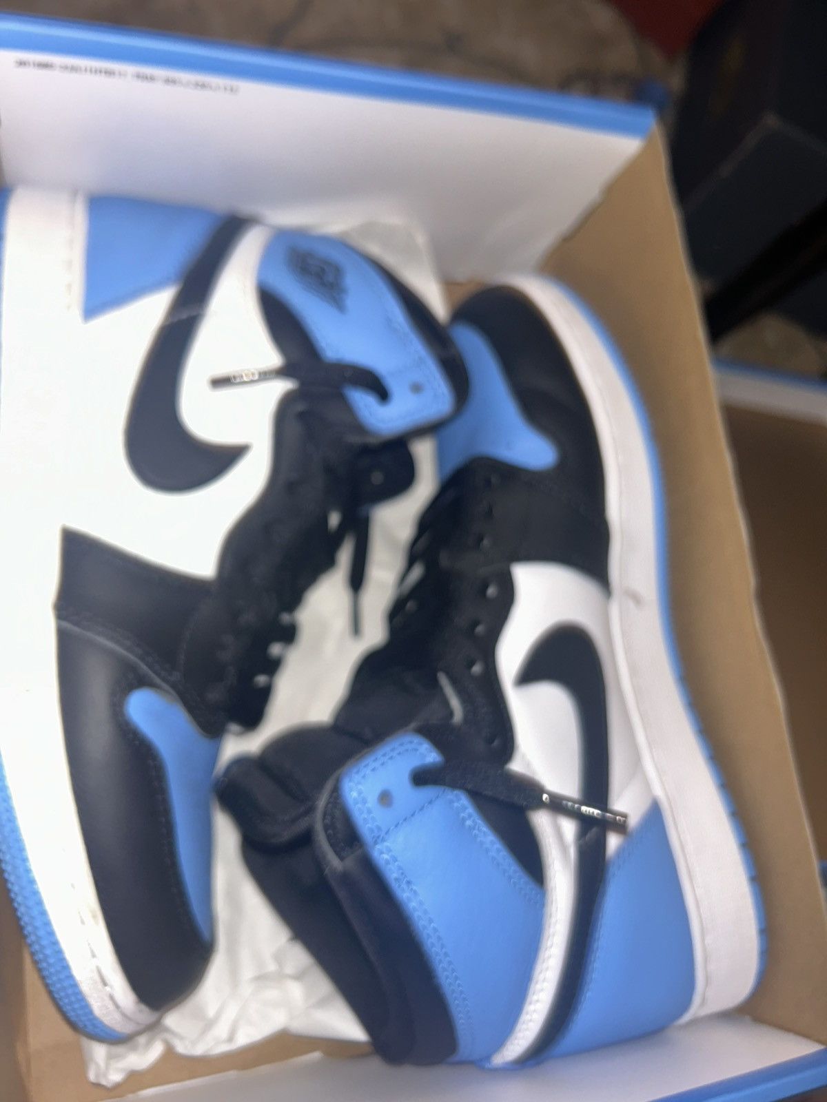 Jordan Brand Jordan 1 High Unc Toe Size US 8.5 / IT 38.5 - 6 Thumbnail