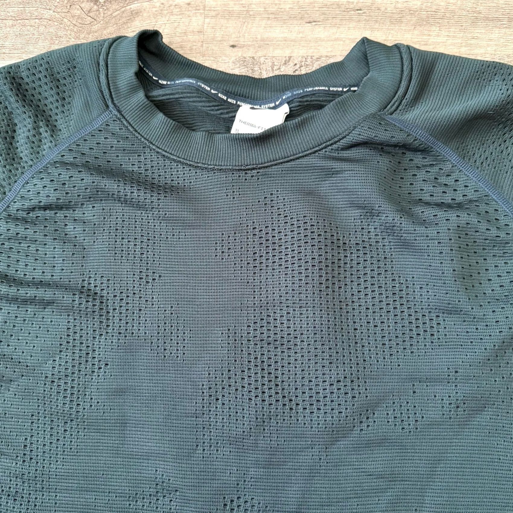 Nike NIKE ADV A.P.S. AXIS Therma-Fit Pullover Crewneck Mens XL Dark Teal DX1918-454 Size US XL / EU 56 / 4 - 3 Thumbnail
