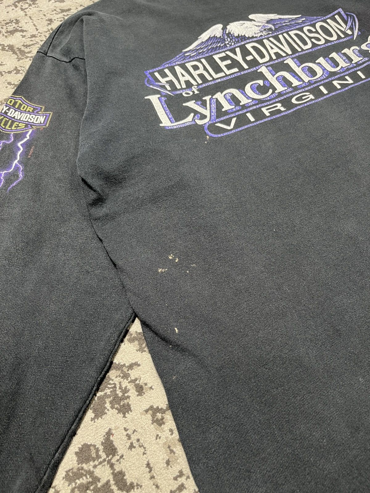 Vintage Vintage 1995 Harley Davidson Lightning Size US L / EU 52-54 / 3 - 10 Thumbnail
