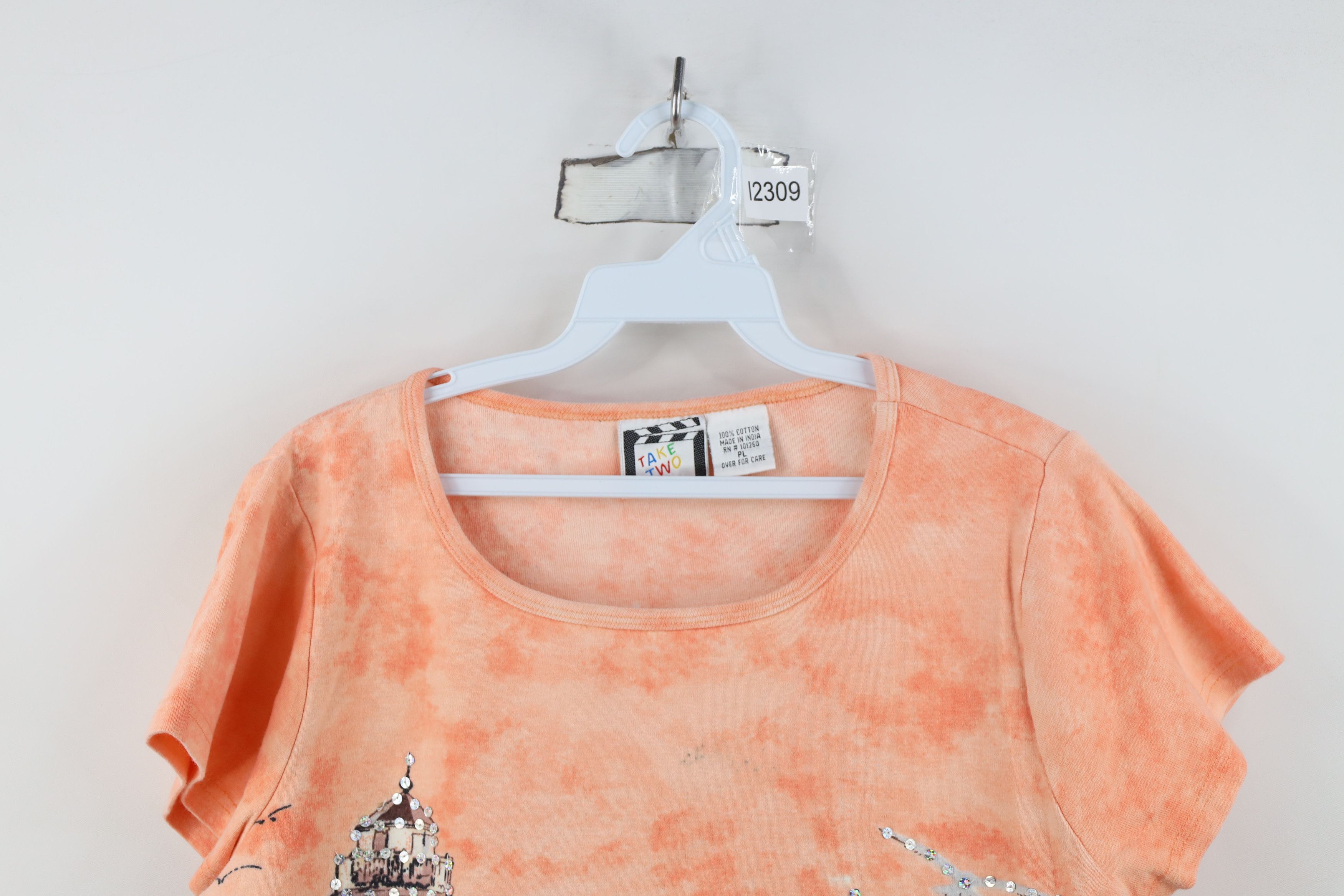 Vintage Vintage 90s Streetwear Babydoll Cropped Ribbed Knit T-Shirt Size L / US 10 / IT 46 - 2 Thumbnail