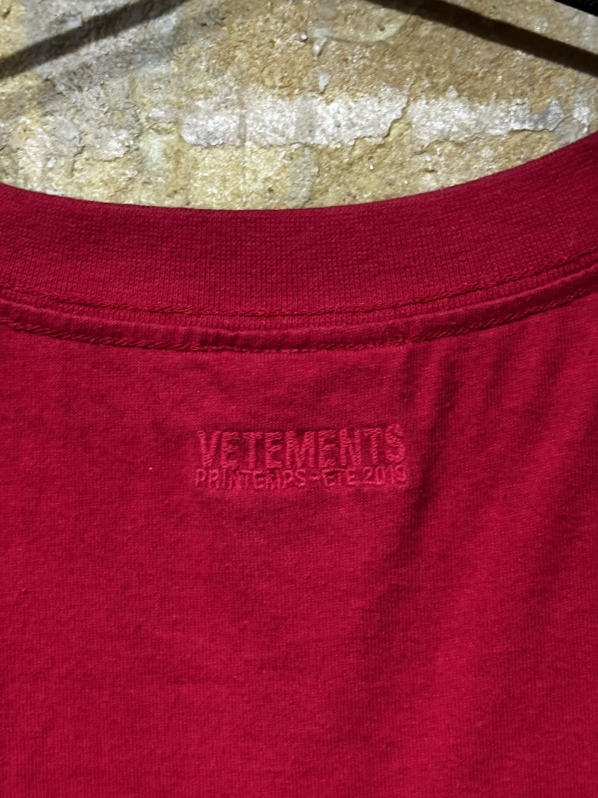 Vetements vetements red lamborghini t shirt Size US M / EU 48-50 / 2 - 5 Thumbnail
