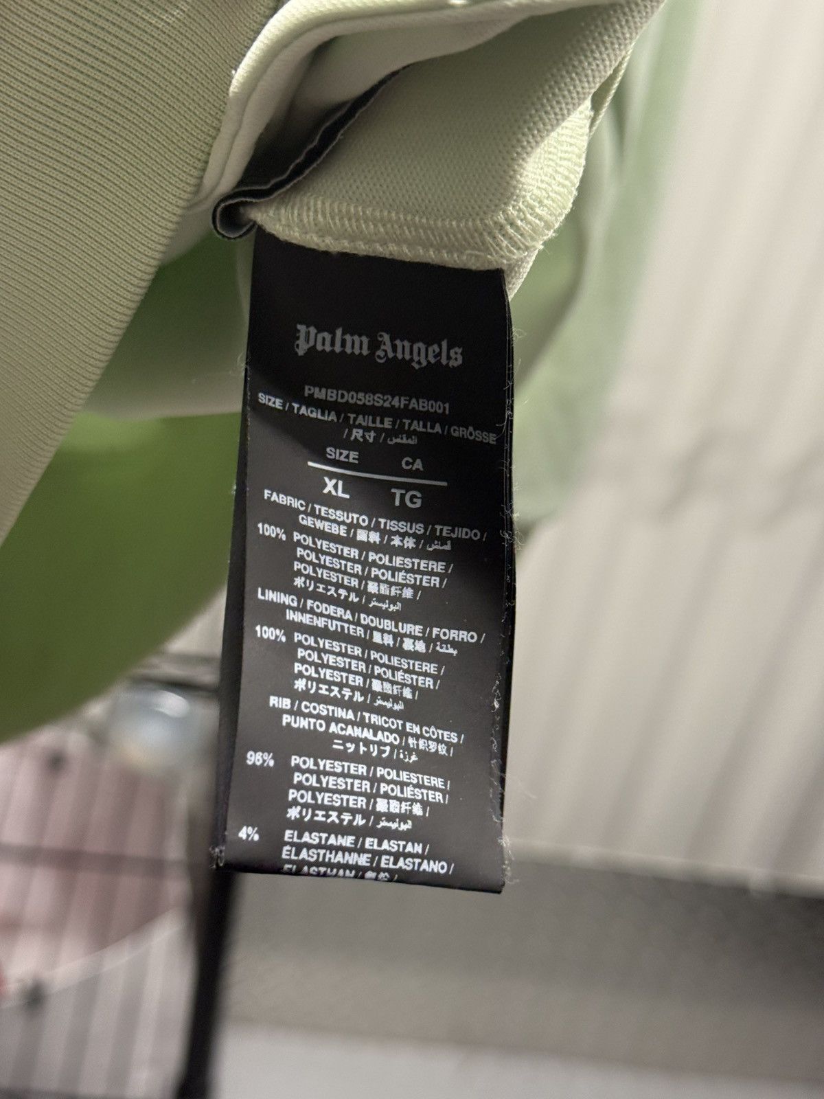 Palm Angels Palm angels Green track jacket Size US XL / EU 56 / 4 - 5 Thumbnail