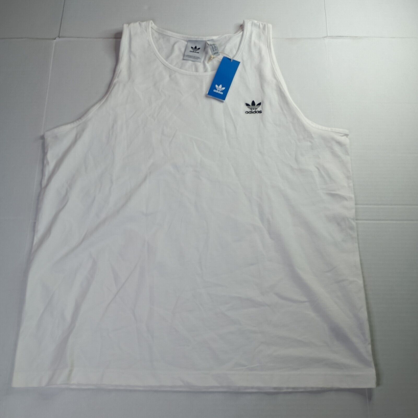 Adidas Adidas Originals Essentials Tank Top Men’s XL White Athletic Size US XL / EU 56 / 4 - 1 Thumbnail