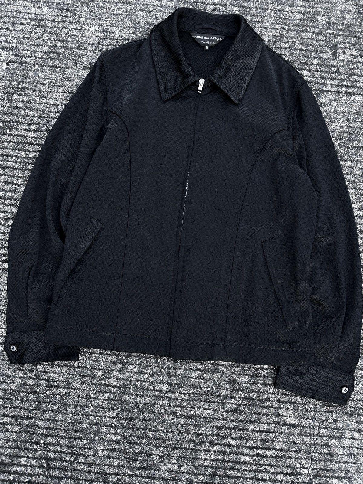 Comme des Garcons Homme Plus Comme des Garcons Homme Plus AW01 Houndstooth Jacket Size US M / EU 48-50 / 2 - 4 Thumbnail