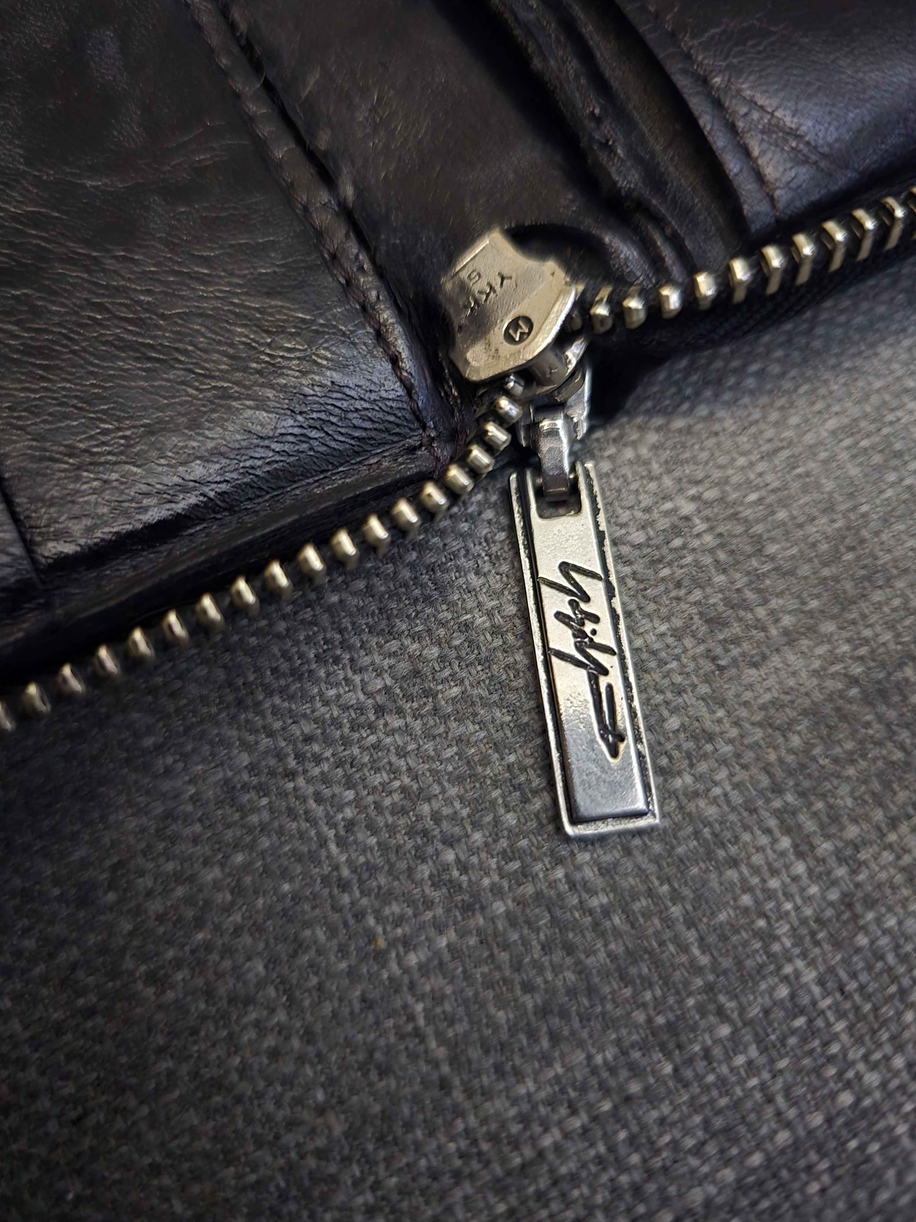 Yohji Yamamoto Yohji Yamamoto Zip leather wallet clutch Size ONE SIZE - 5 Thumbnail