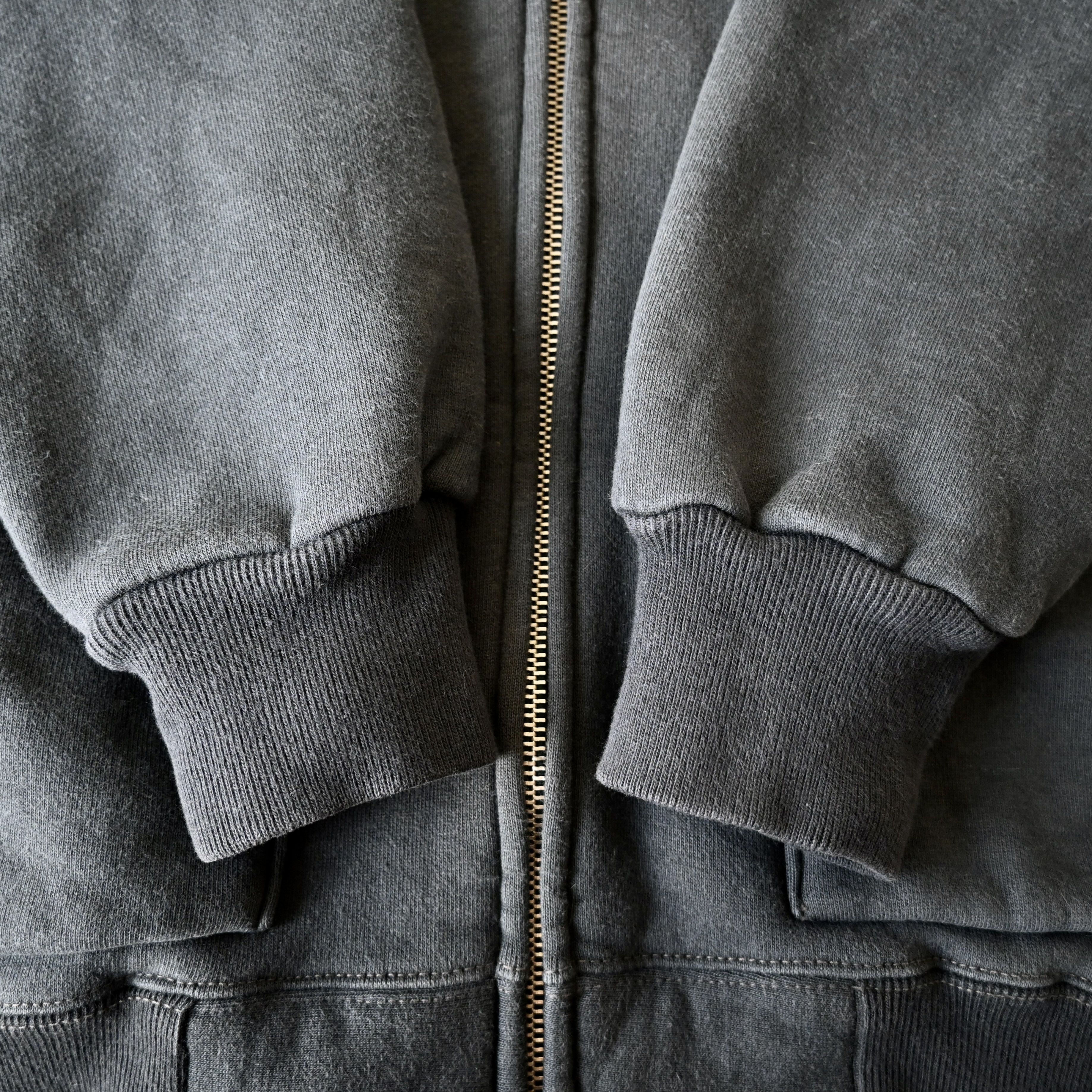 The Flat Head THE FLAT HEAD loopwheeled zip up sweatshirt, snow patterned Size US L / EU 52-54 / 3 - 14 Thumbnail