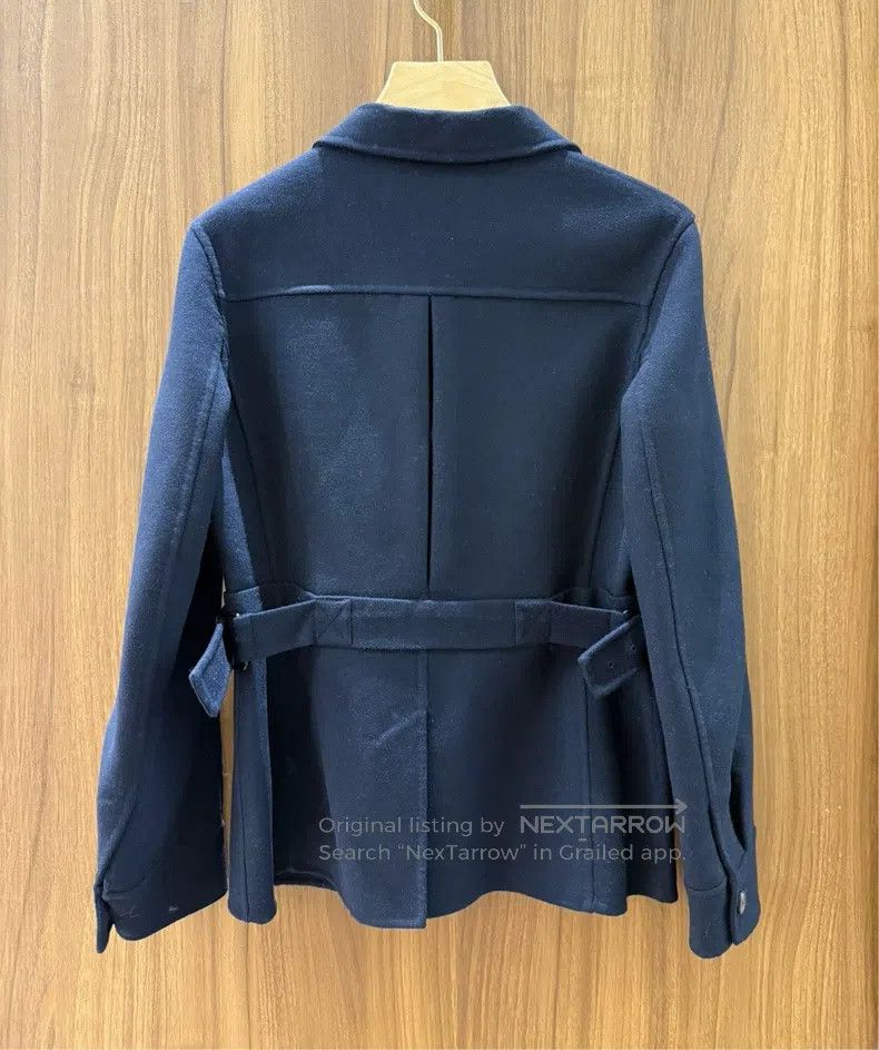 Dior Dior Dark blue wool coat Size XS / US 0-2 / IT 36-38 - 2 Thumbnail