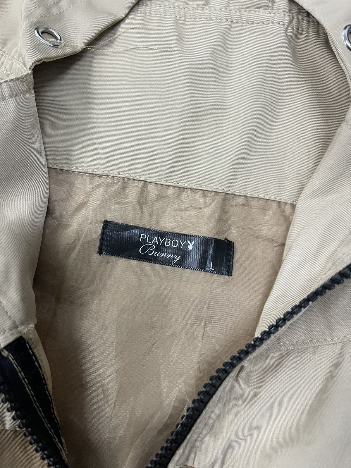 Playboy Playboy Back Spellout Jacket Size L / US 10 / IT 46 - 5 Thumbnail