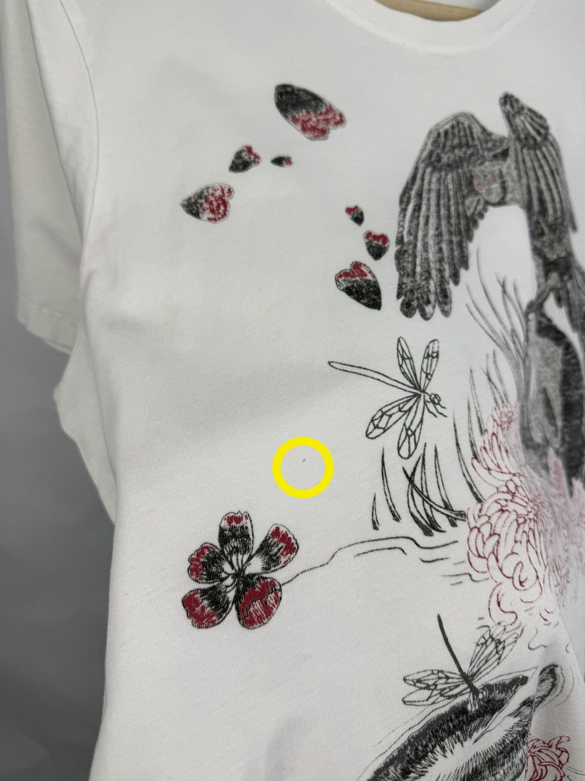 Diesel 🇺🇸💀🐦‍⬛ Y2K Diesel Skull Crow T-Shirt Retro Rare Size US M / EU 48-50 / 2 - 12 Thumbnail