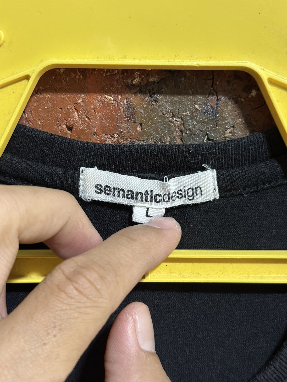 Vintage × semanticdesign Vintage Semantics Design Breathe Faded Punk Tee Size L / US 10 / IT 46 - 6 Thumbnail