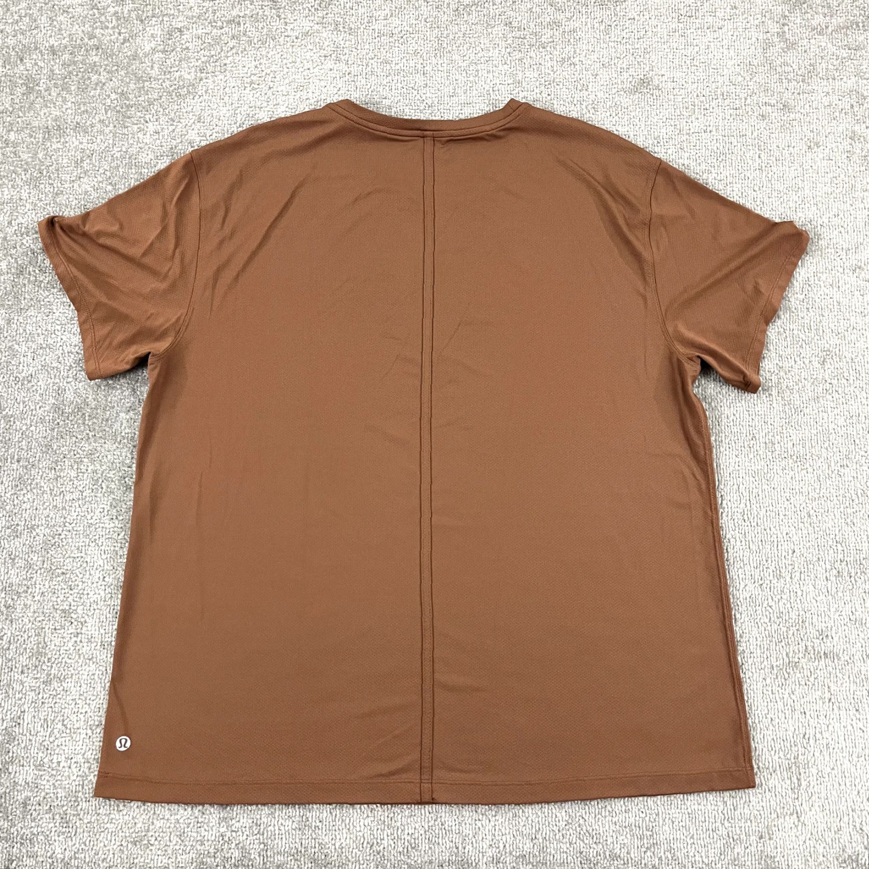 Lululemon LULULEMON Shirt Men Large/XL Brown Athletic Workout Gym Training Running Stretch Shirt Mens Large Brown Classic Athletic Sports Size US L / EU 52-54 / 3 - 2 Thumbnail