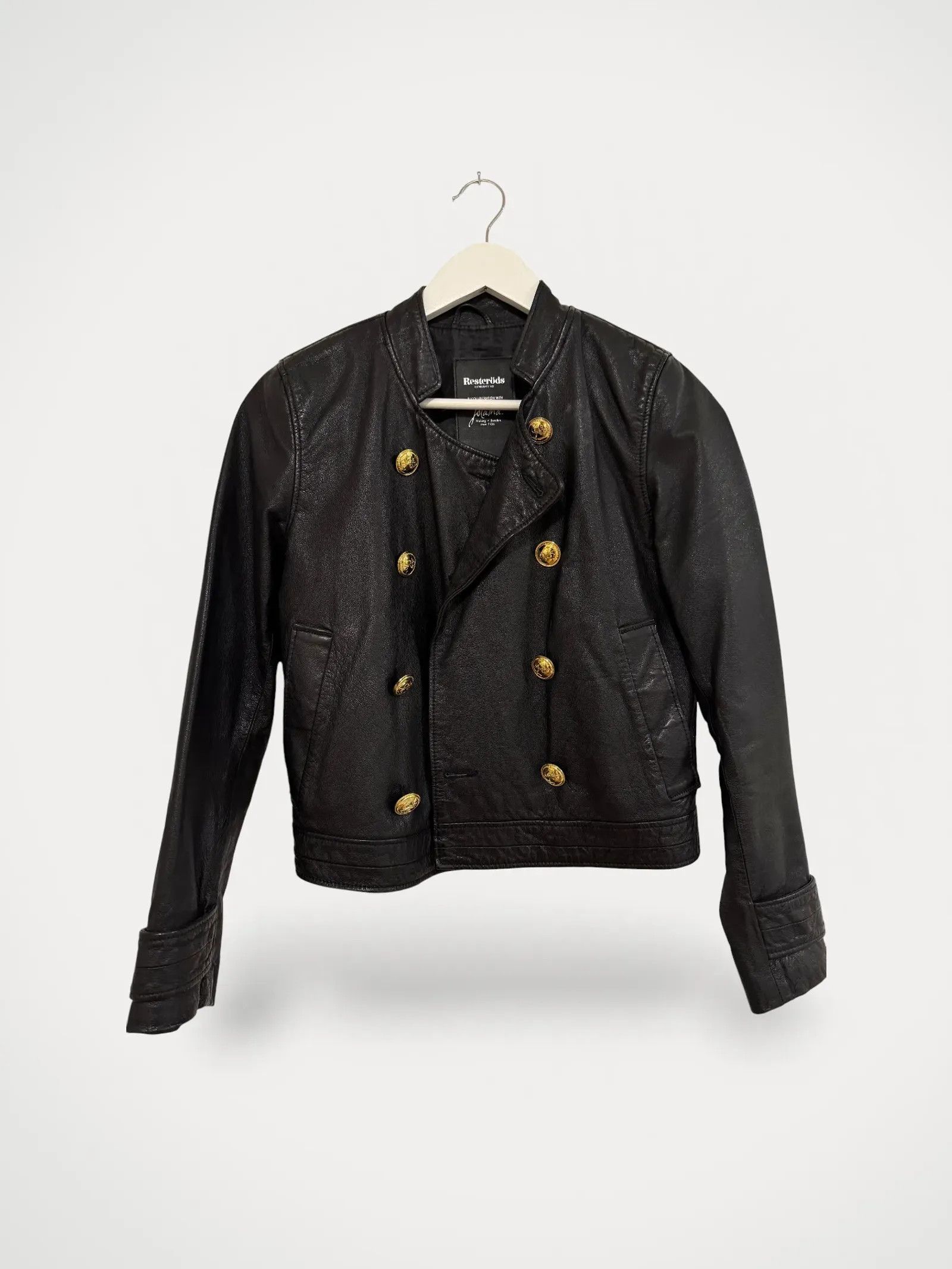 Other Resteröds X Jofama Leather Jacket Size S / US 4 / IT 40 - 1 Thumbnail