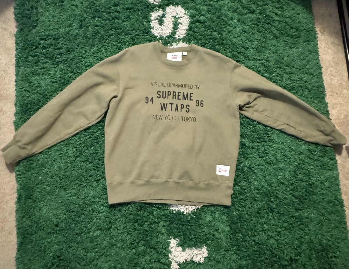 Supreme × Wtaps Supreme WTAPS Crewneck Size US M / EU 48-50 / 2 - 1 Thumbnail