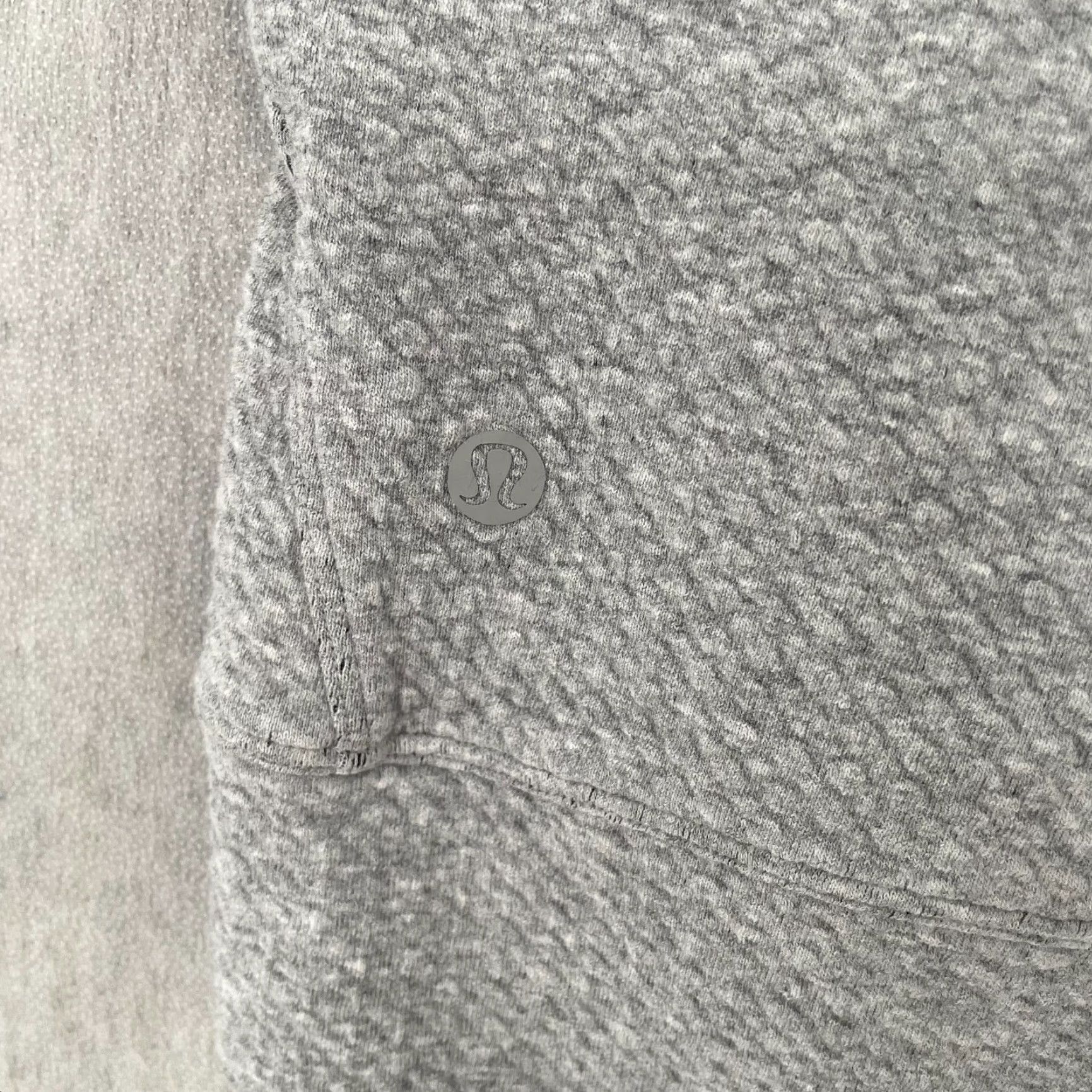 Lululemon Lululemon Hoodie Women 10 Gray Flywheel Full Zip Texture Logo Ladies Size L / US 10 / IT 46 - 5 Thumbnail
