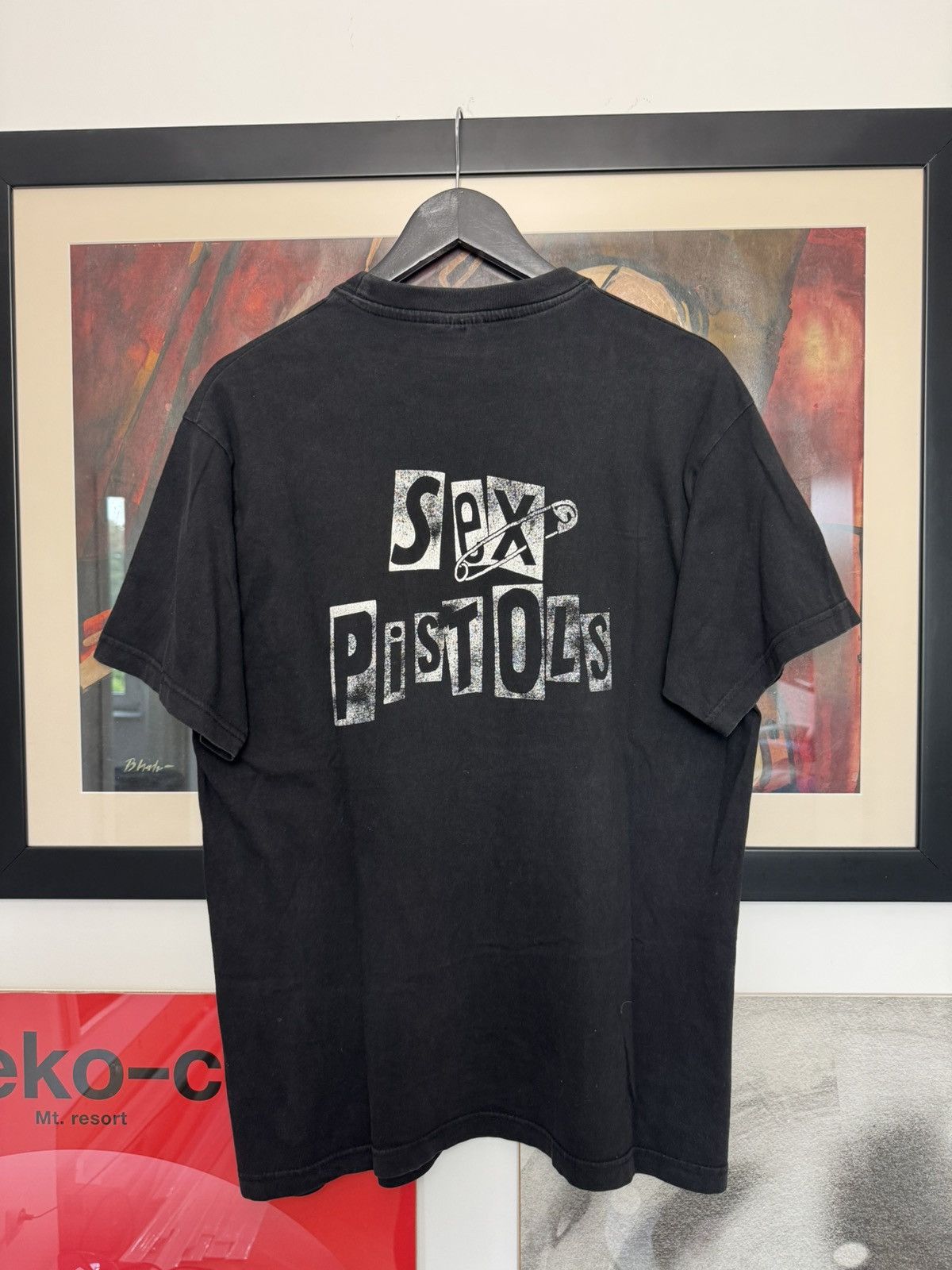 Band Tees 90s Sex Pistols Sid Vicious Vintage Punk Band Tshirt Grail Size US L / EU 52-54 / 3 - 2 Thumbnail
