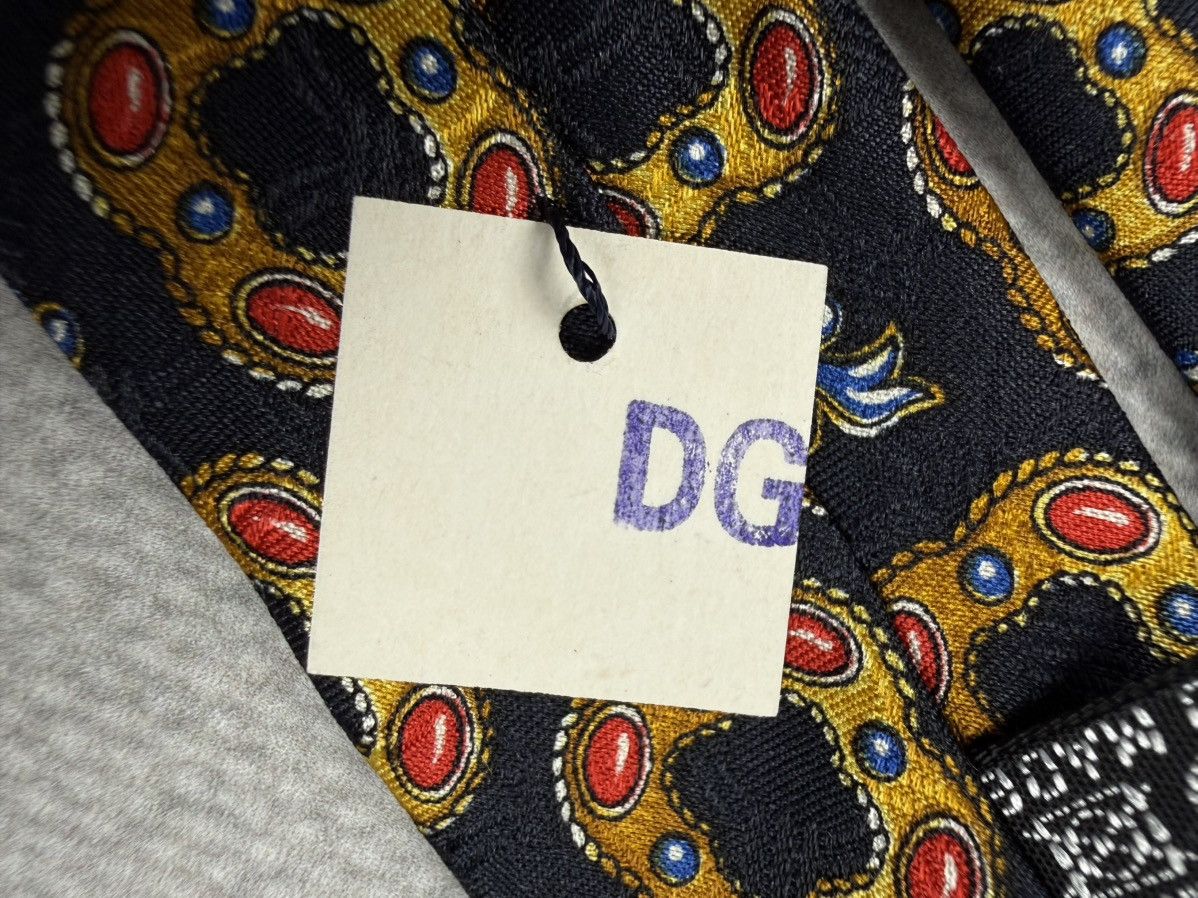 Christian Dior Monsieur Christian Dior Monsieur Vintage Silk Tie Baroque Medallion Size ONE SIZE - 12 Thumbnail