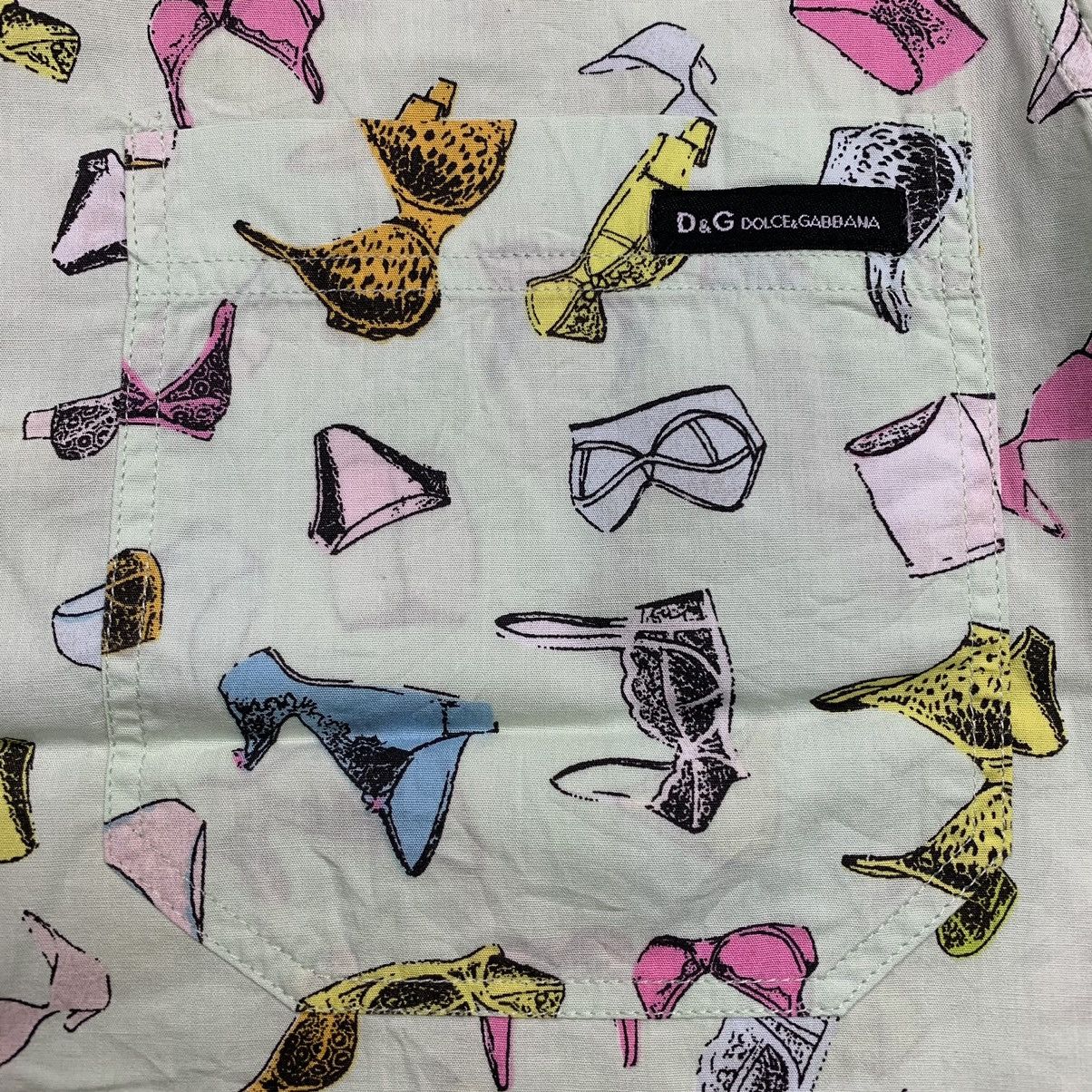 Dolce & Gabbana Vintage dolce gabbana all over print button up shirt Size US S / EU 44-46 / 1 - 5 Thumbnail