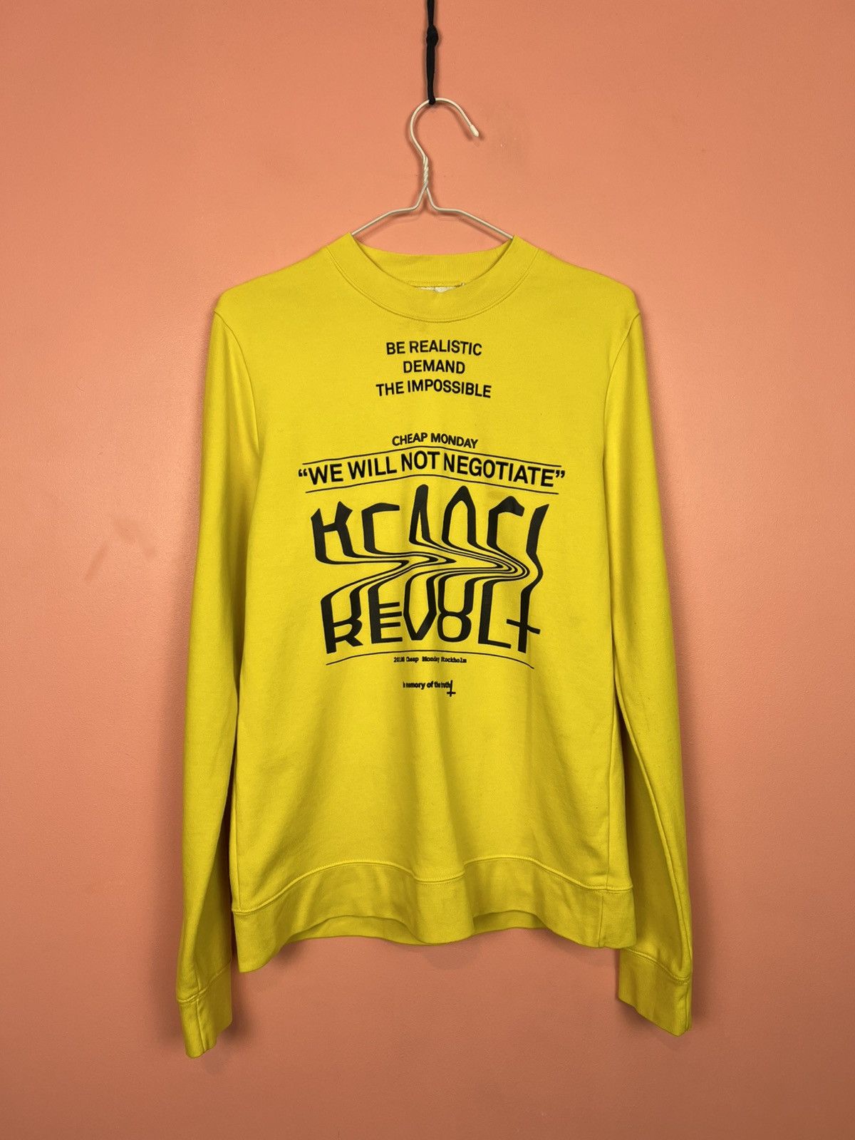 Other Cheap Monday sweatshirt yellow 2018 casual hype Size US S / EU 44-46 / 1 - 1 Thumbnail