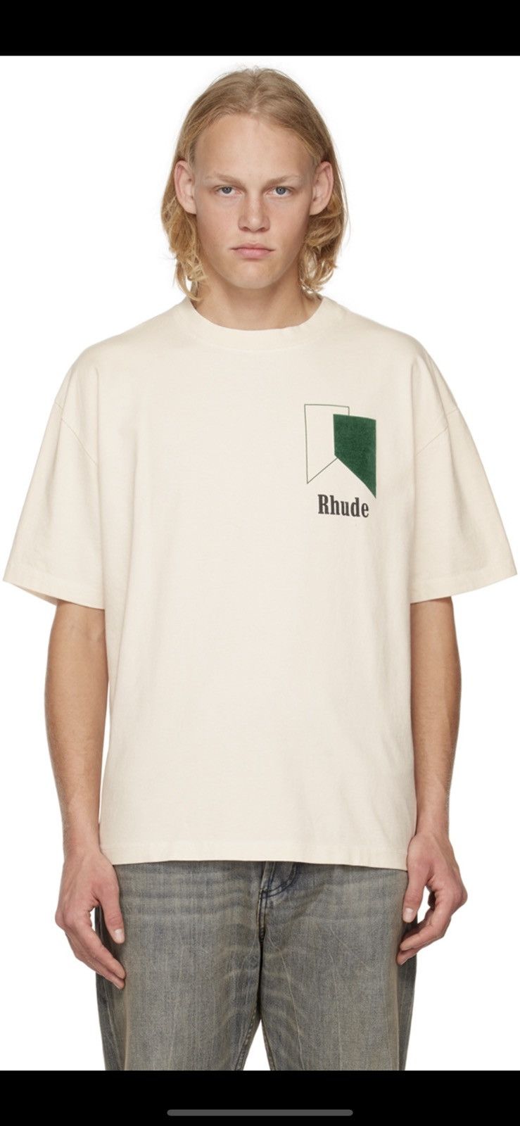 Pre-owned Rhude T-shirt In White