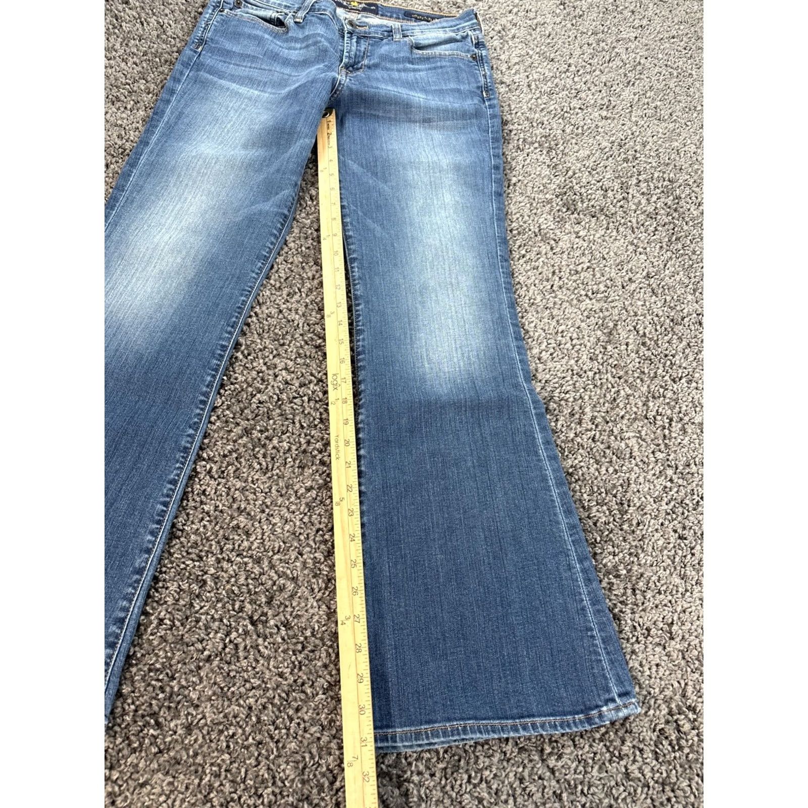 Lucky Brand VTG Lucky Brand Jeans Womens 30x31 Medium Wash Bootcut Flare Denim 5-Pocket City Modern Mens? Womens Size 30" / US 8 / IT 44 - 2 Thumbnail