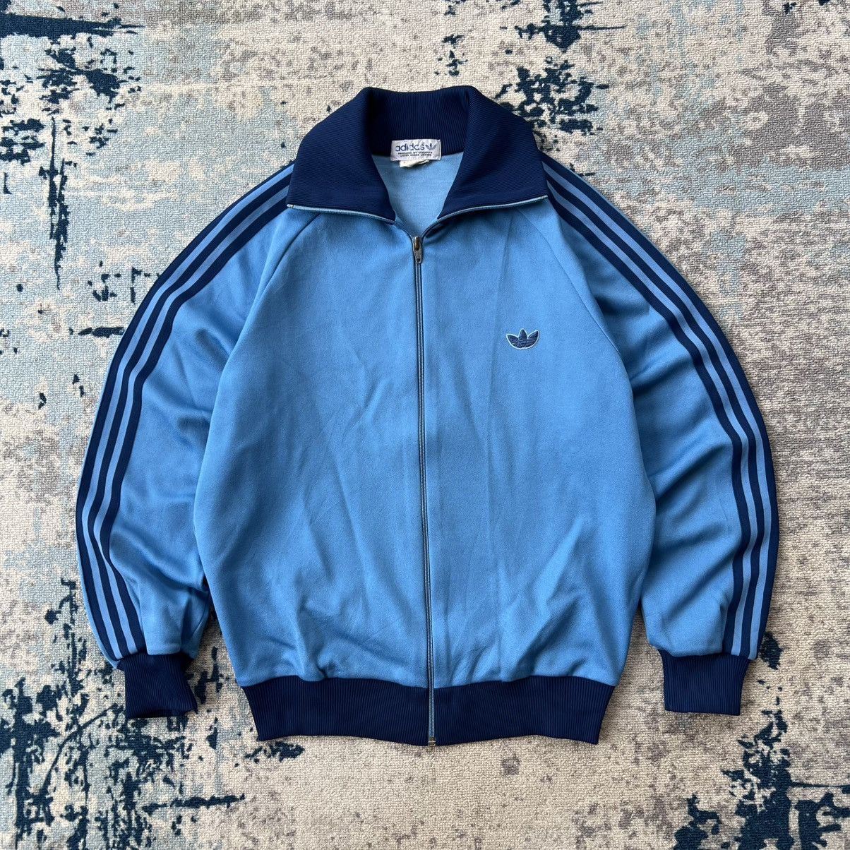 80s adidas by DESCENTE track jacket 1号 Vintage 80s Adidas X Descente Made in WEST GERMANY Track