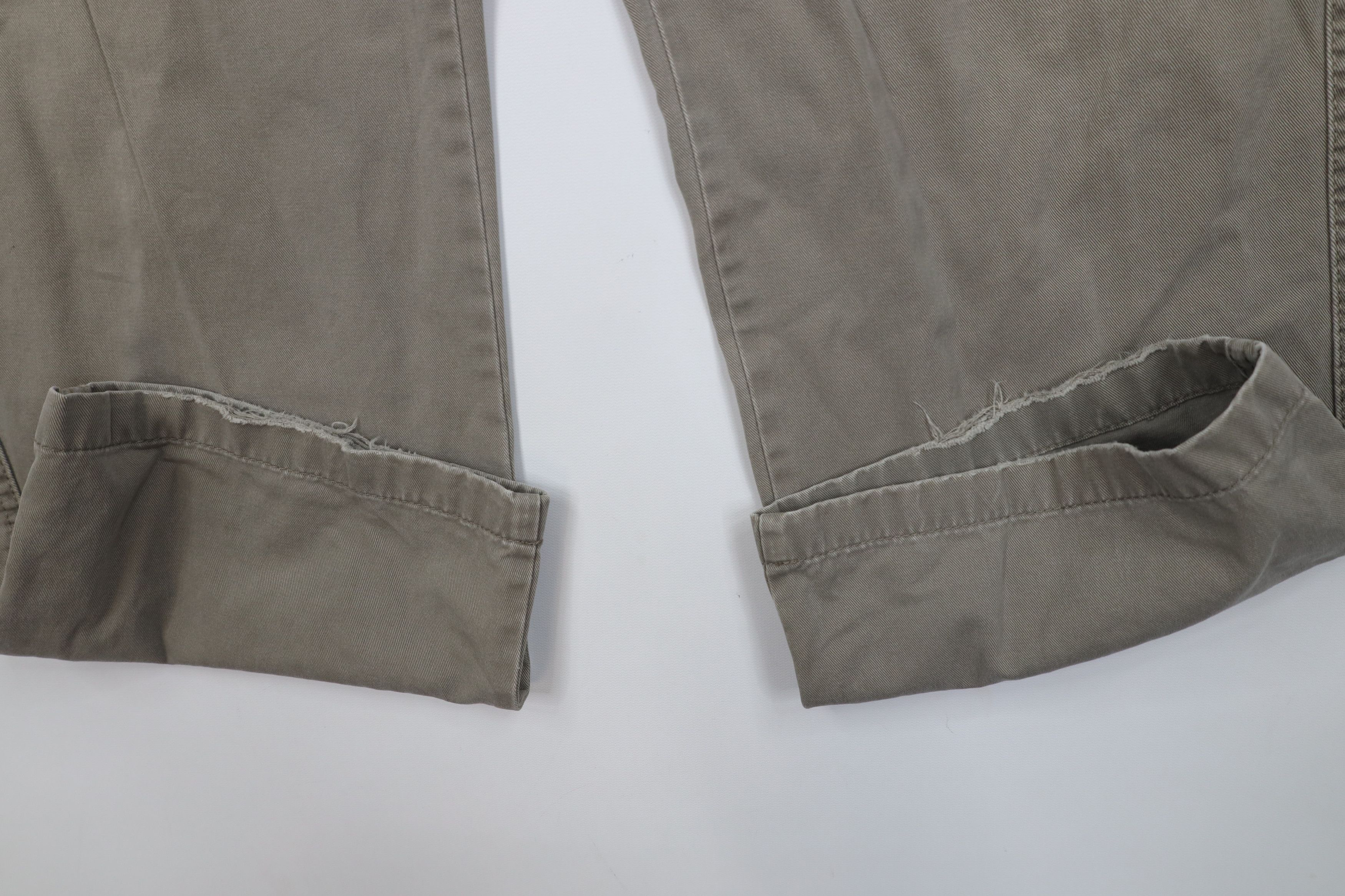 Nautica Vintage 90s Y2K Nautica Baggy Wide Leg Cargo Pants Green Size US 40 / EU 56 - 5 Thumbnail