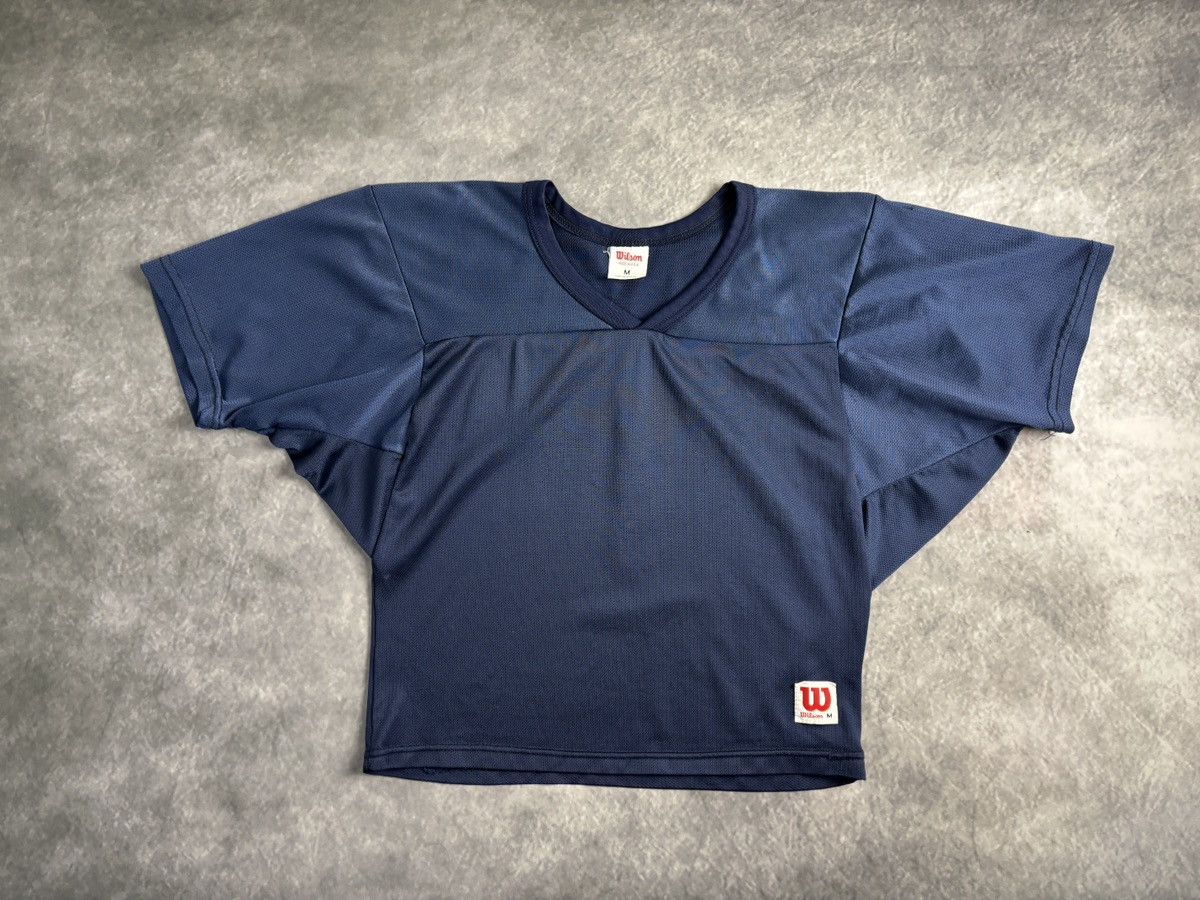 Wilson Vintage Wilson Football Jersey Blank Crop Short 80s 90s Prac Size US S / EU 44-46 / 1 - 15 Thumbnail