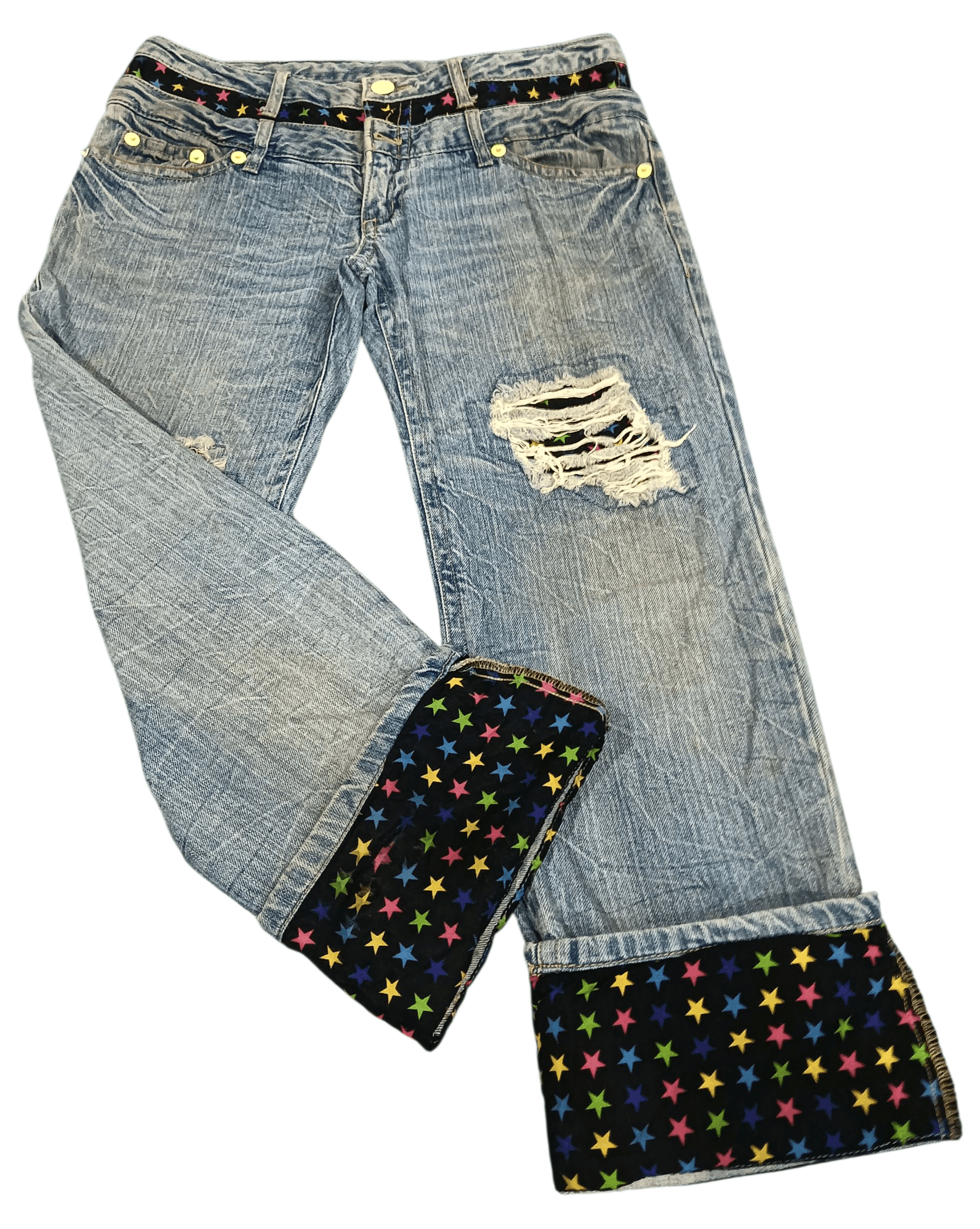 Other Distressed Jeans Double Waist Size US 34 / EU 50 - 5 Thumbnail