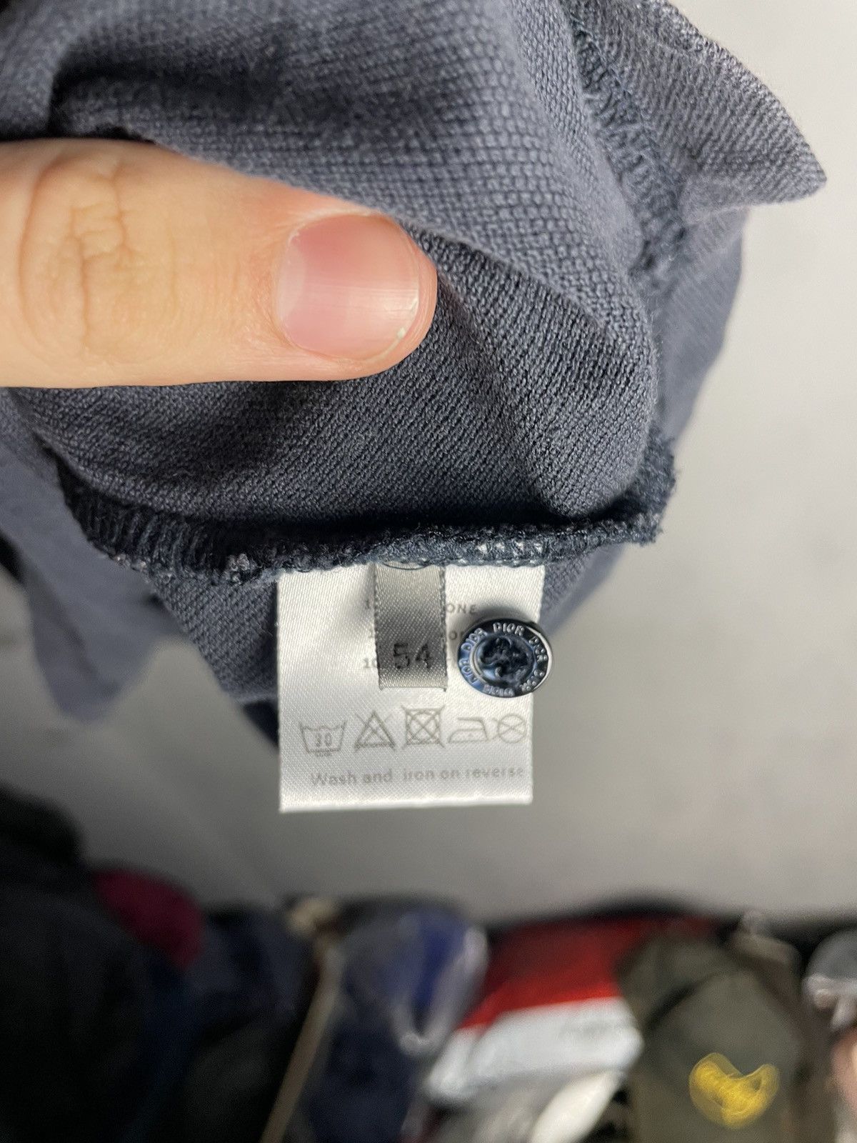 Dior Bee sun faded polo