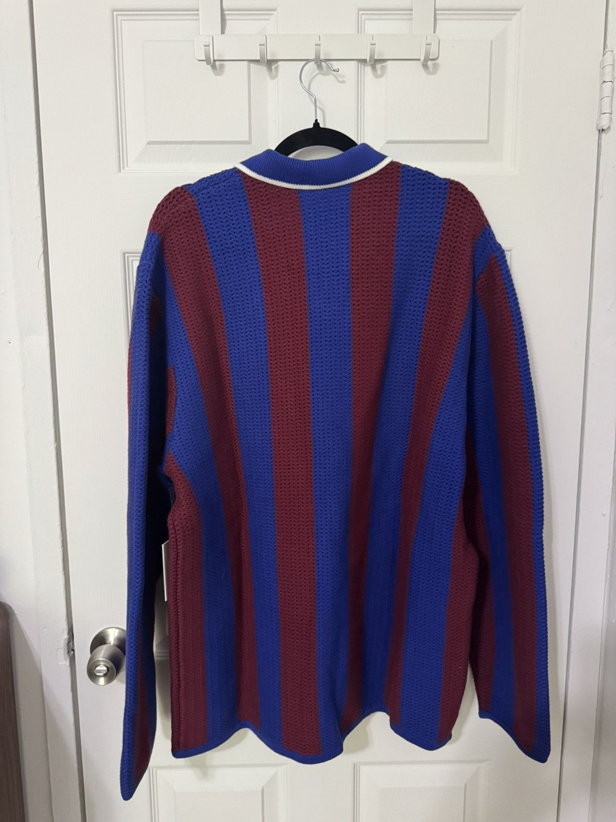 Aime Leon Dore Aime Leon Dore Long-Sleeve Knit Stripe Soccer Jersey Size US XXL / EU 58 / 5 - 2 Thumbnail