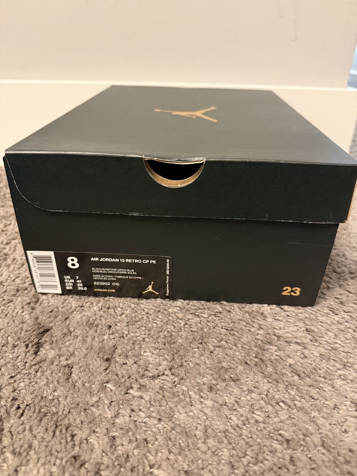 Nike 2015 Nike Air Jordan 13 XIII CP PE SZ 8 Style 823902 015 Size US 8 / EU 41 - 10 Thumbnail