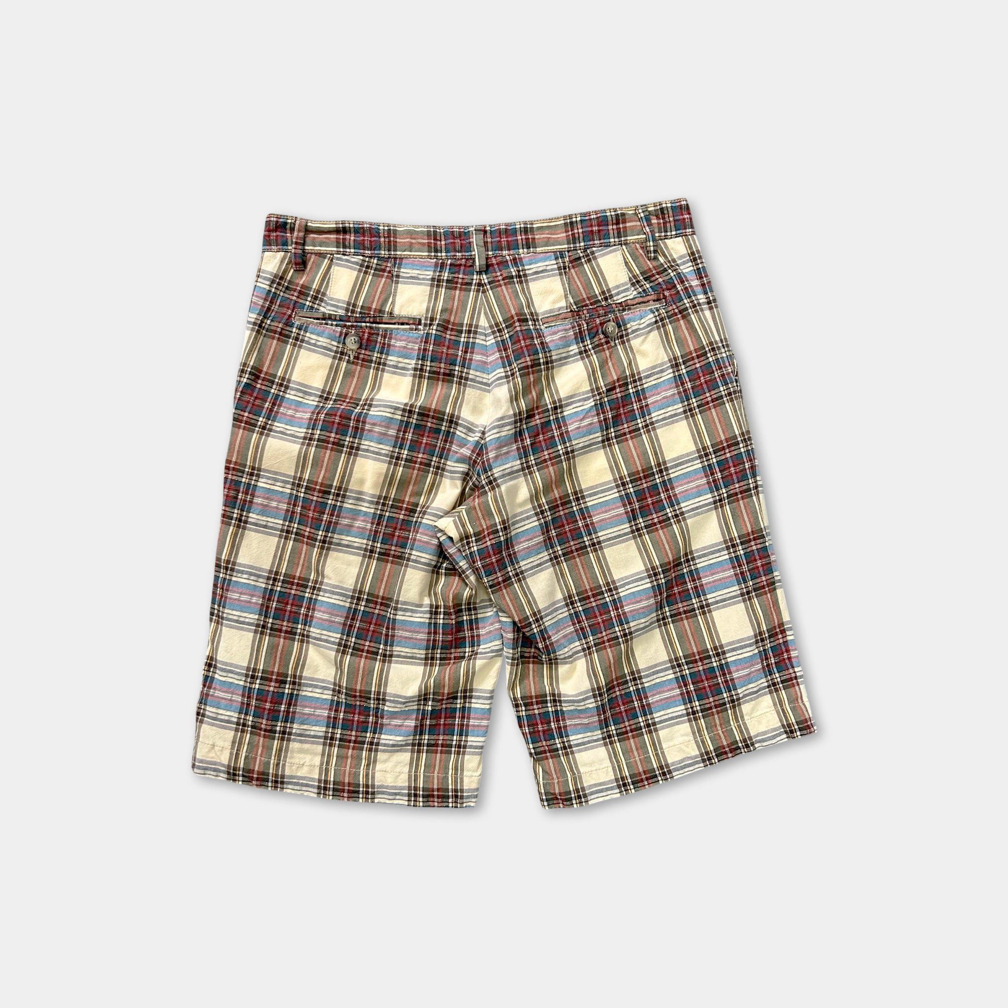 Dolce & Gabbana Dolce & Gabbana Yellow Checkered Shorts Size US 32 / EU 48 - 5 Thumbnail