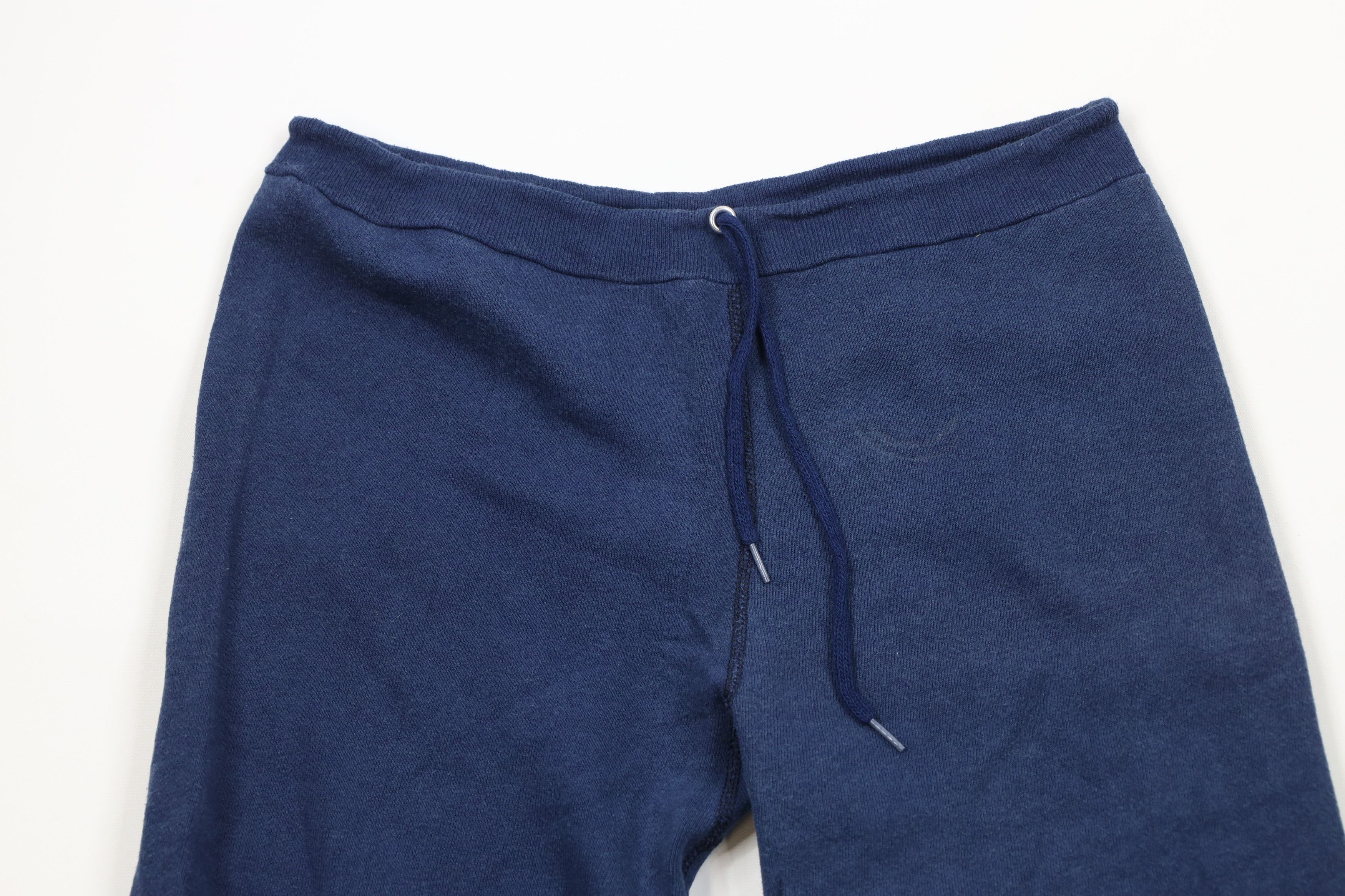 Vintage Vintage 70s Streetwear Gusset Sweatpants Joggers Blue USA Size US 32 / EU 48 - 2 Thumbnail