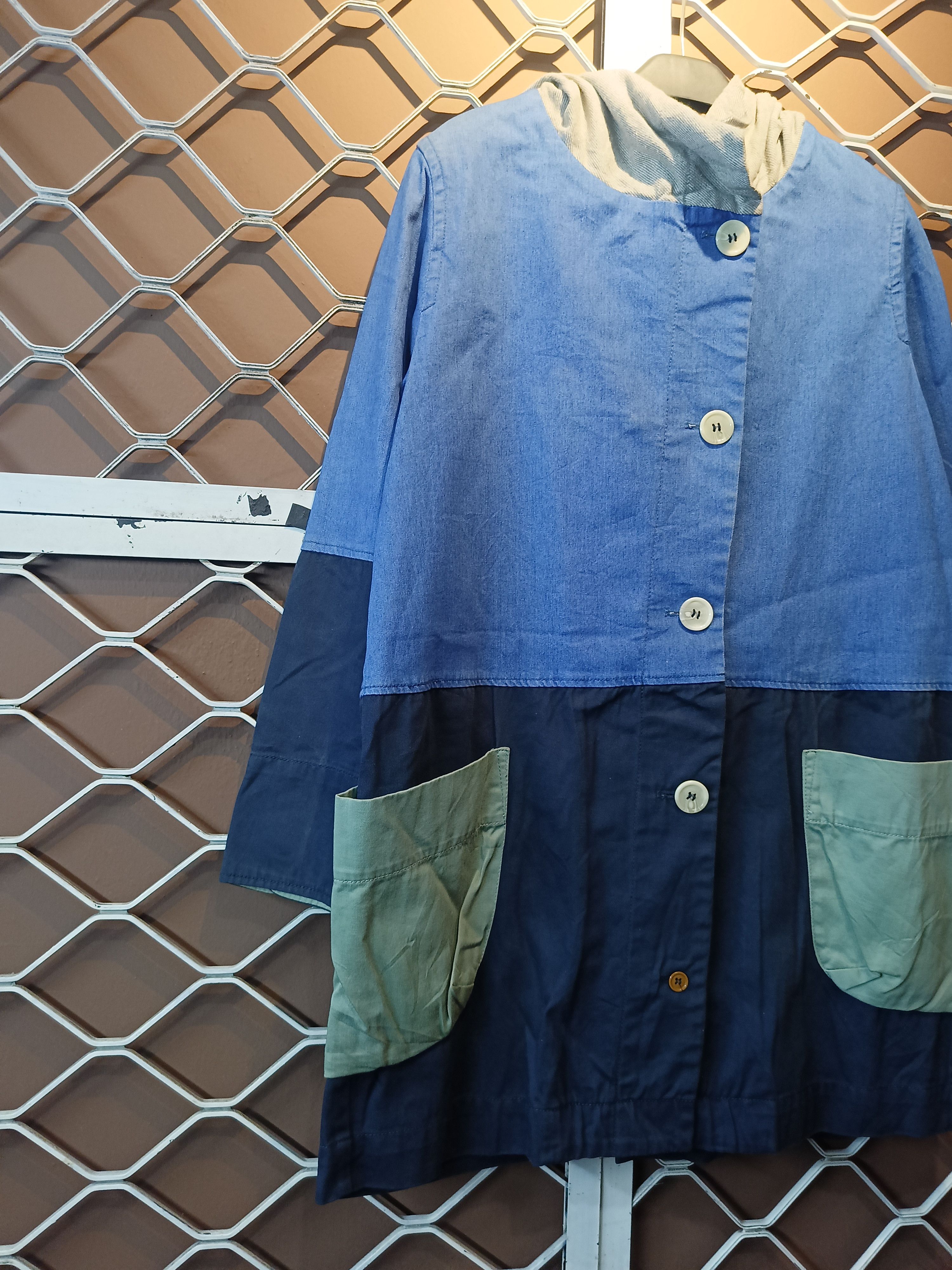 Issey Miyake Pou dou dou Issey Miyake petcwork Hoodie jacy Size US M / EU 48-50 / 2 - 3 Thumbnail