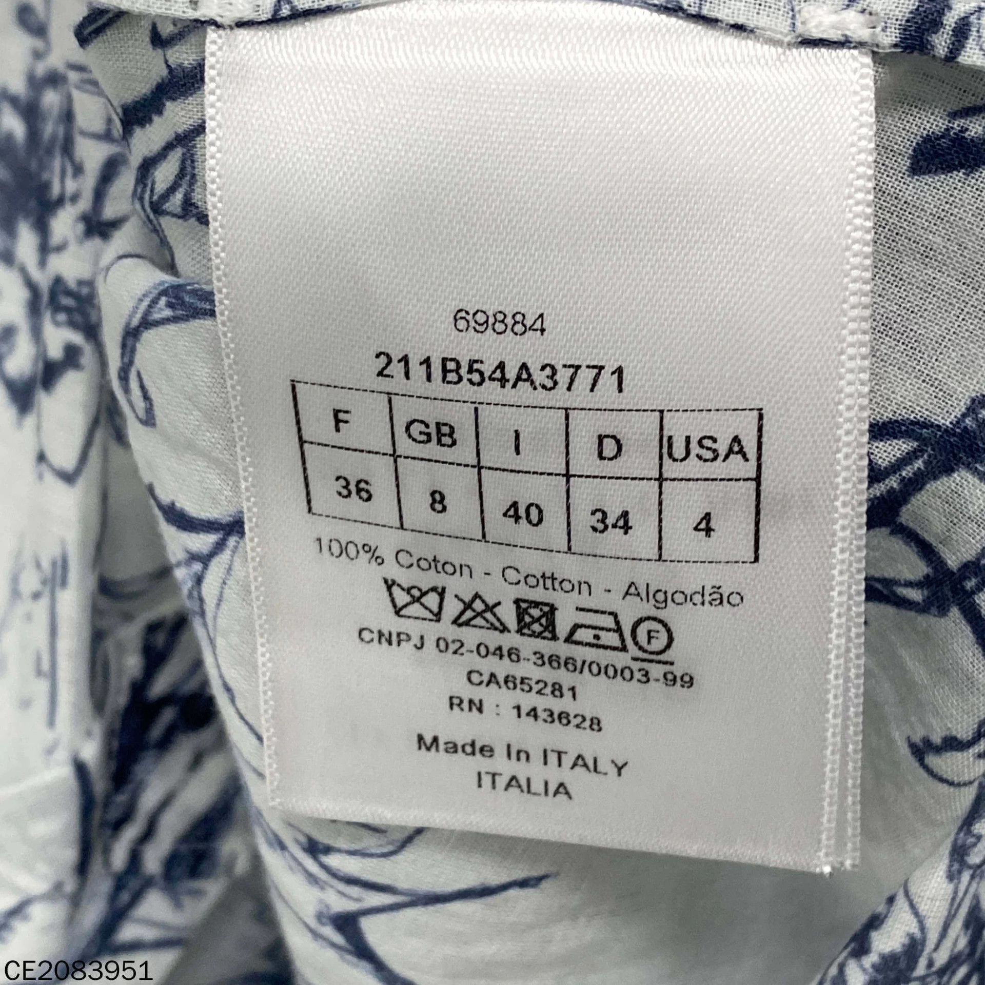Dior Dior Jungle Floral Allover Print Cardi Dress EU36 Size XS / US 0-2 / IT 36-38 - 4 Thumbnail