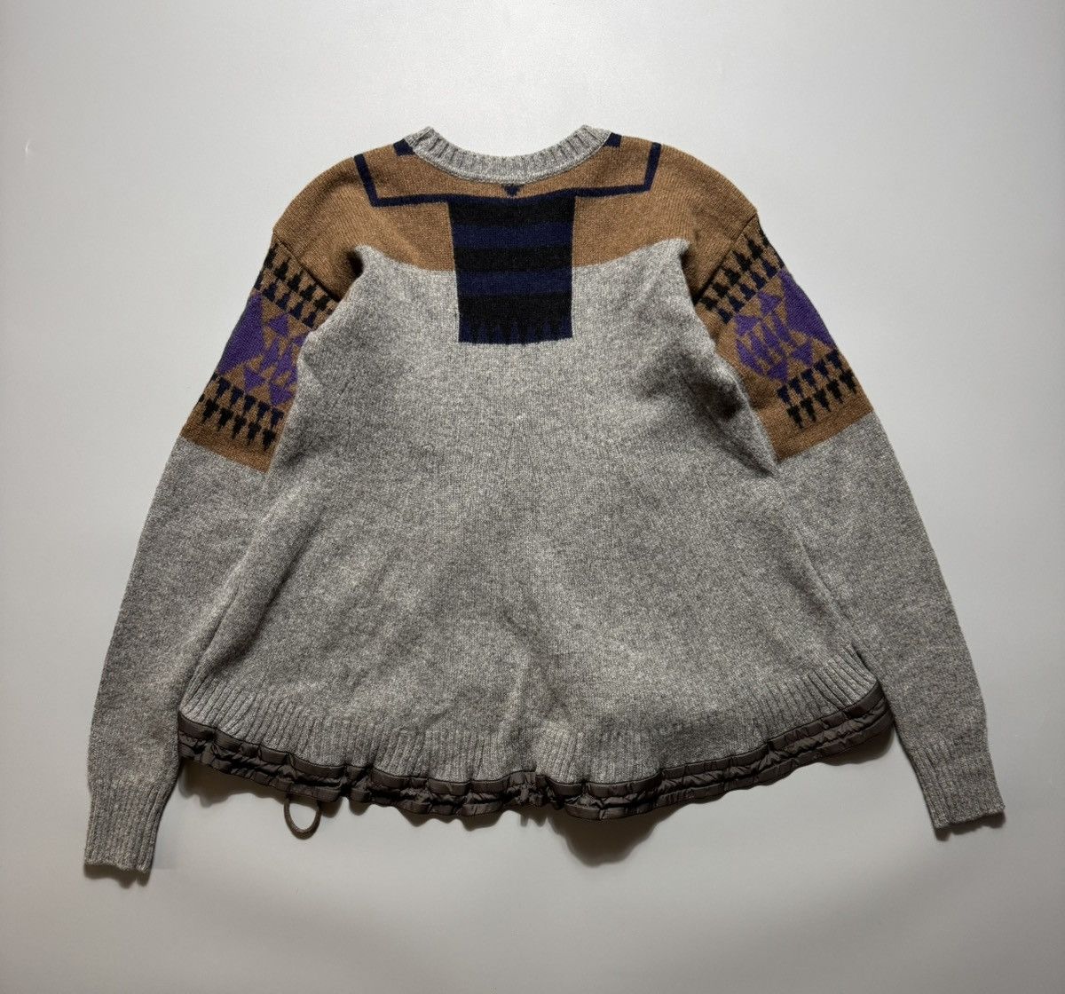 Sacai Sacai Luck - Knit Sweatshirt Size M / US 6-8 / IT 42-44 - 5 Thumbnail