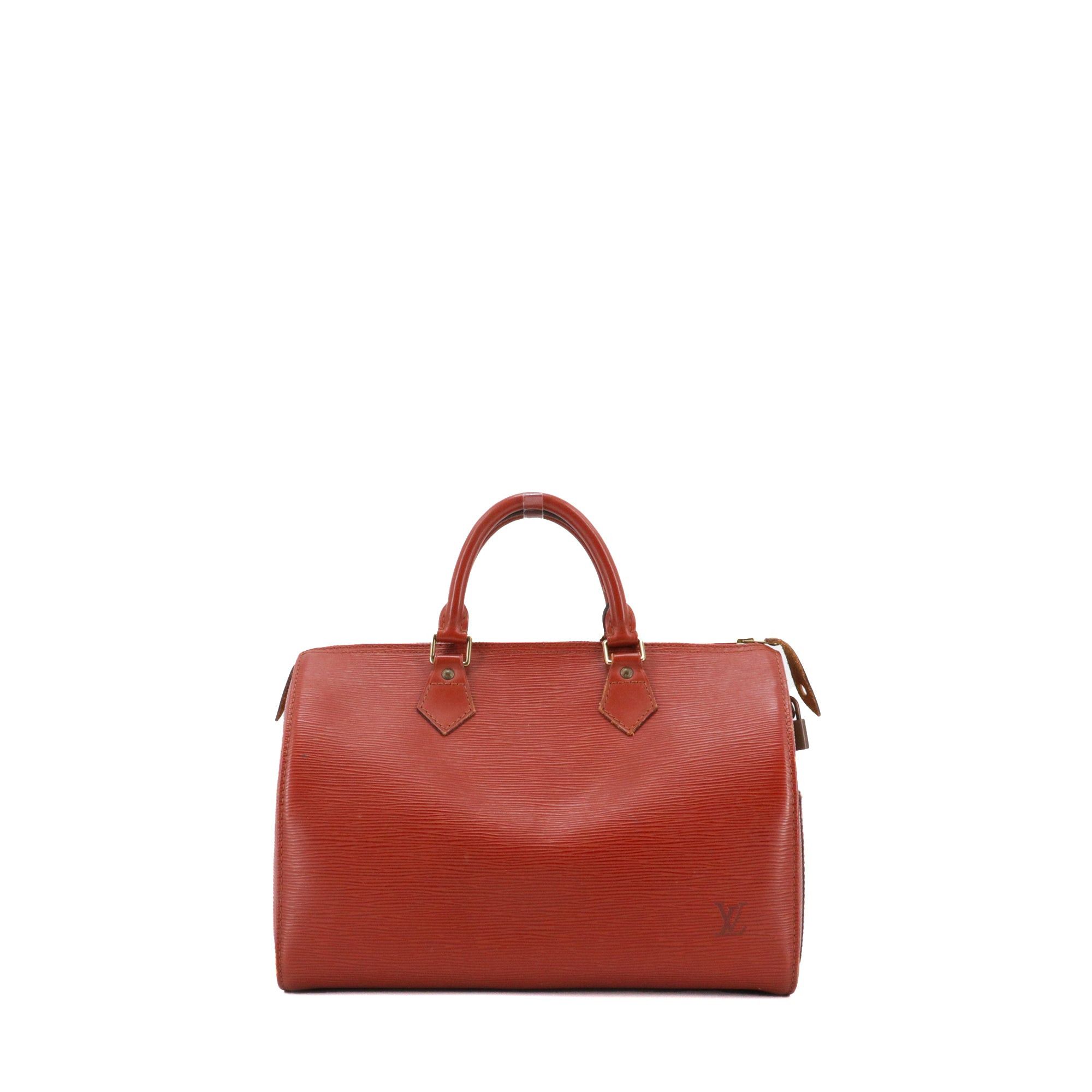 Louis Vuitton LOUIS VUITTON - Louis Vuitton Speedy 30 handbag in brown epi leather Size ONE SIZE - 1 Thumbnail