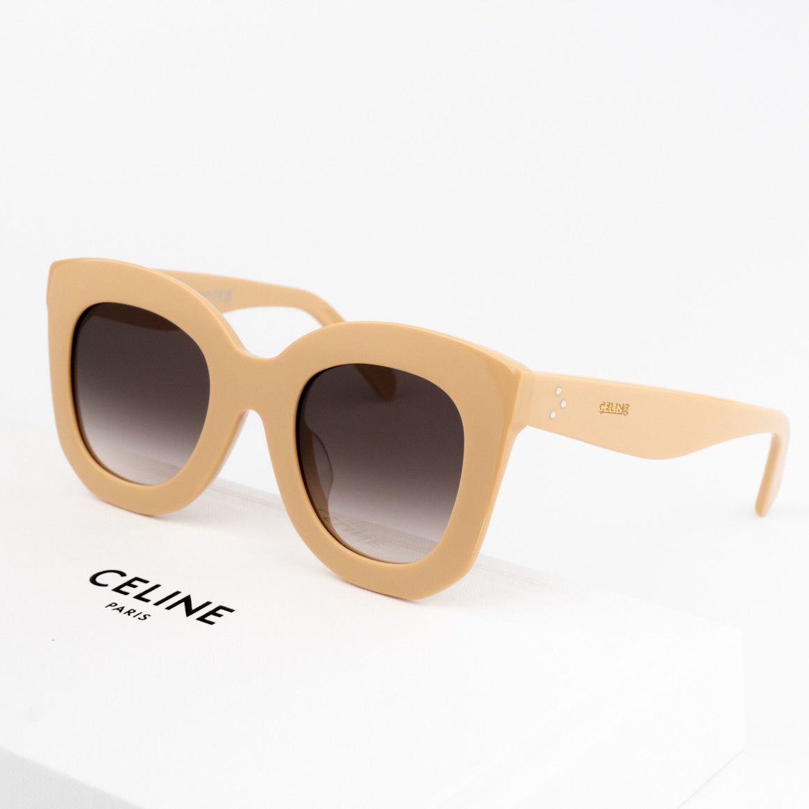 Celine NEW Celine CL4005FN 57Z Geometric Women Sunglasses Size ONE SIZE - 1 Thumbnail