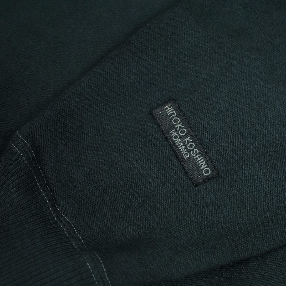 Hiroko Koshino Homme *NoTariff Hiroko Koshino Dyed Spell Out Logo Crewneck Size US M / EU 48-50 / 2 - 7 Thumbnail
