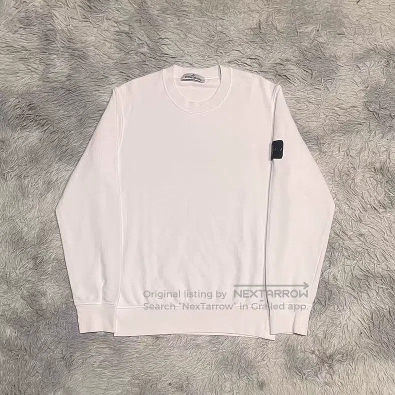 Stone Island Stone Island Round Neck Sweatshirt, Basic Sweatshirt, Ligh Size US M / EU 48-50 / 2 - 1 Thumbnail