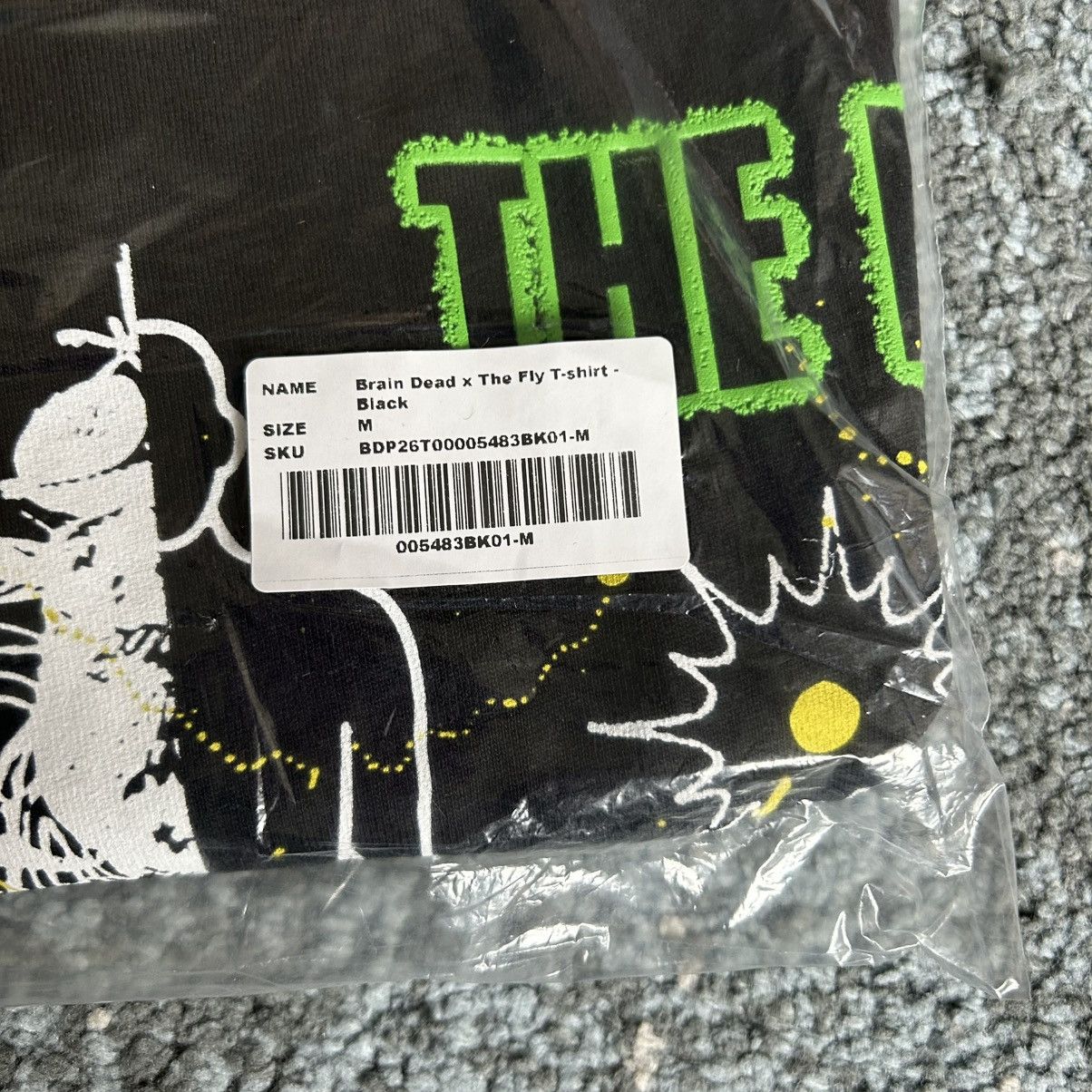 Brain Dead 1986 DAViD CRONENBERG THE FLY JEFF GOLDBLUM PUFF PRiNT TEE Size US M / EU 48-50 / 2 - 5 Thumbnail