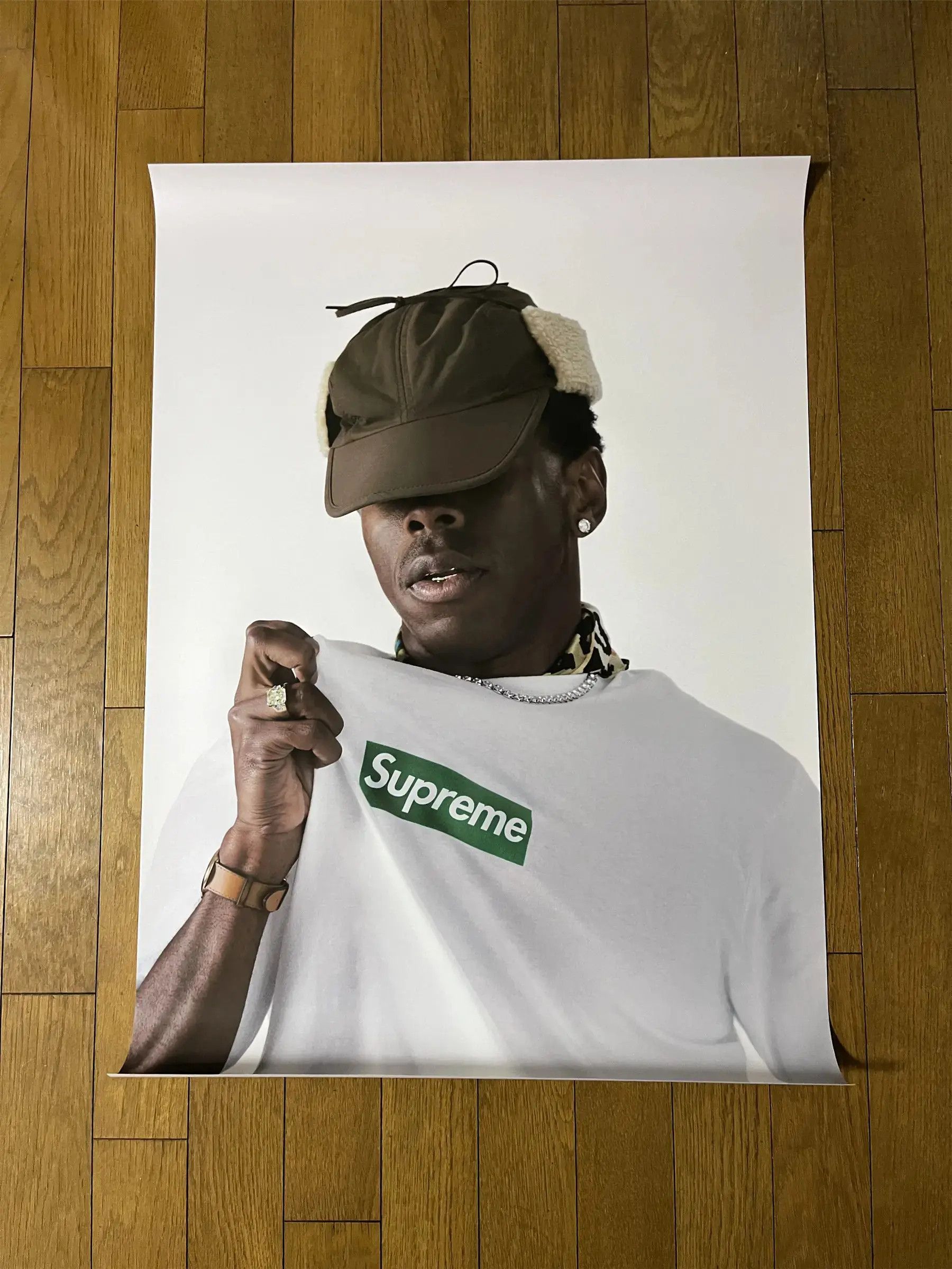Supreme Tyler the Creator ポスター 正規品　1枚 Supreme Tyler the Creator Box Logo Poster Chicago BOGO (FW24