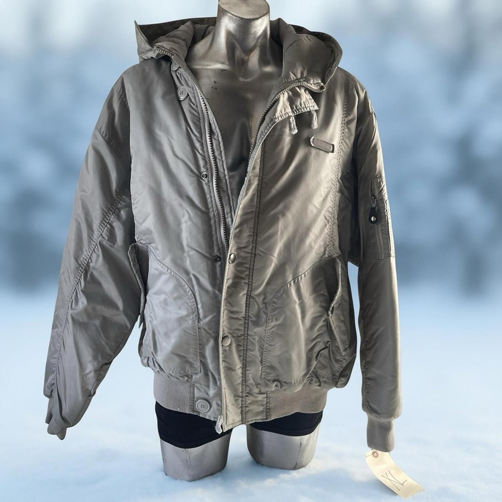 Southpole South Pole Men's Gray Puffer Jacket in XL Size US XL / EU 56 / 4 - 1 Thumbnail