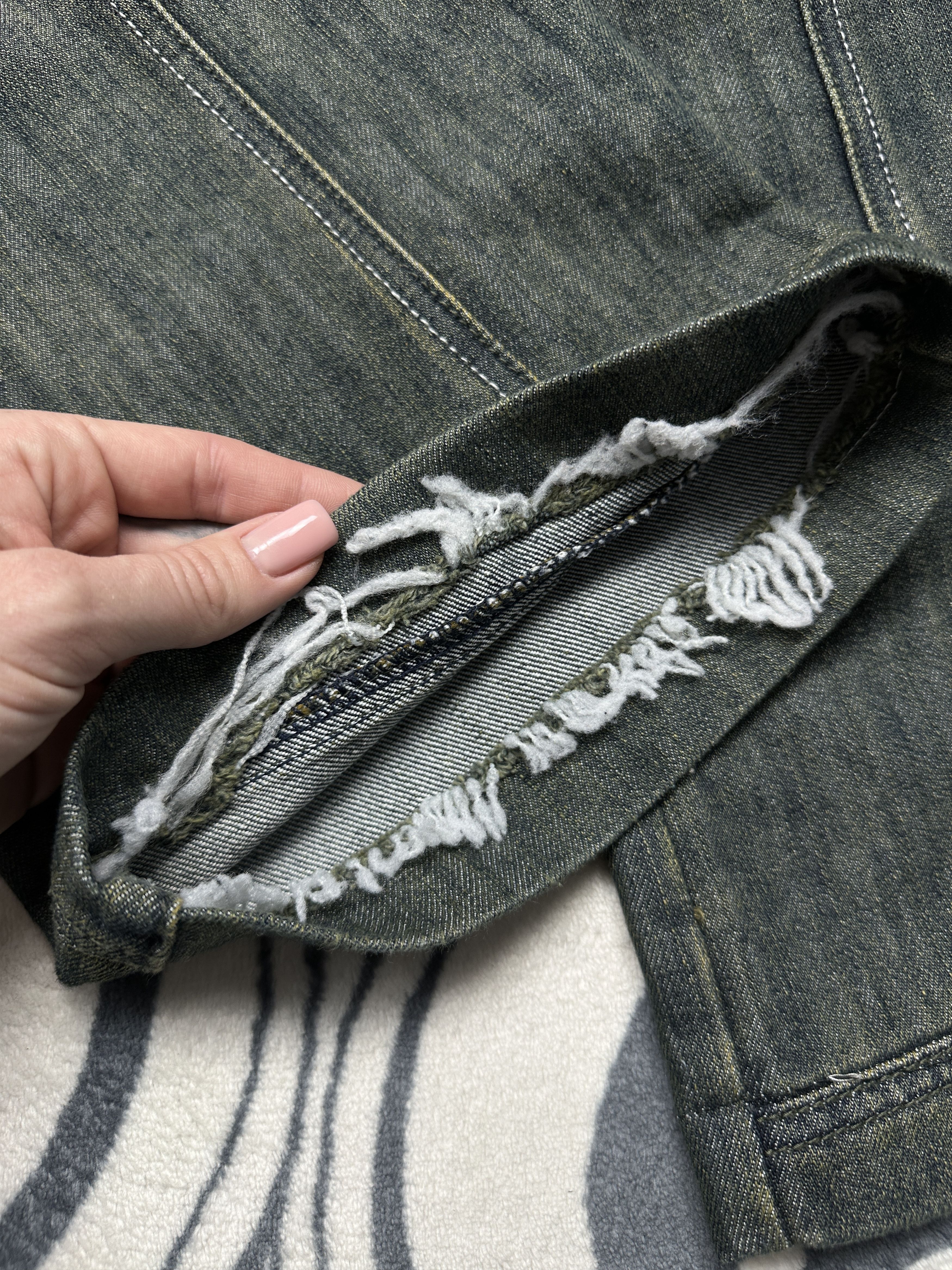 Airwalk Airwalk Vintage Mens Denim Cargo Baggy Pants Size US 36 / EU 52 - 11 Thumbnail